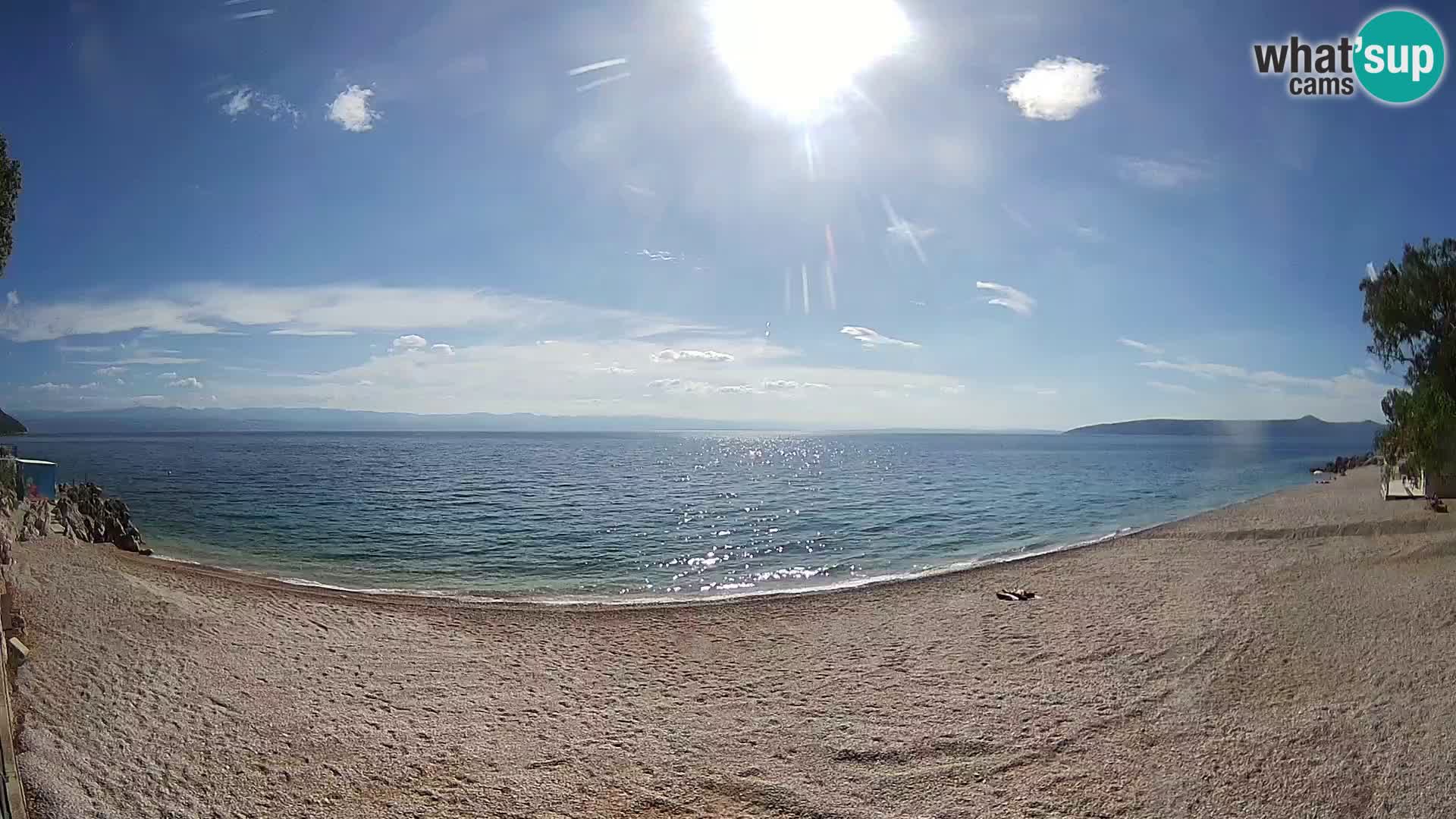 Webcam Sv. Ivan beach | Mošćenička Draga