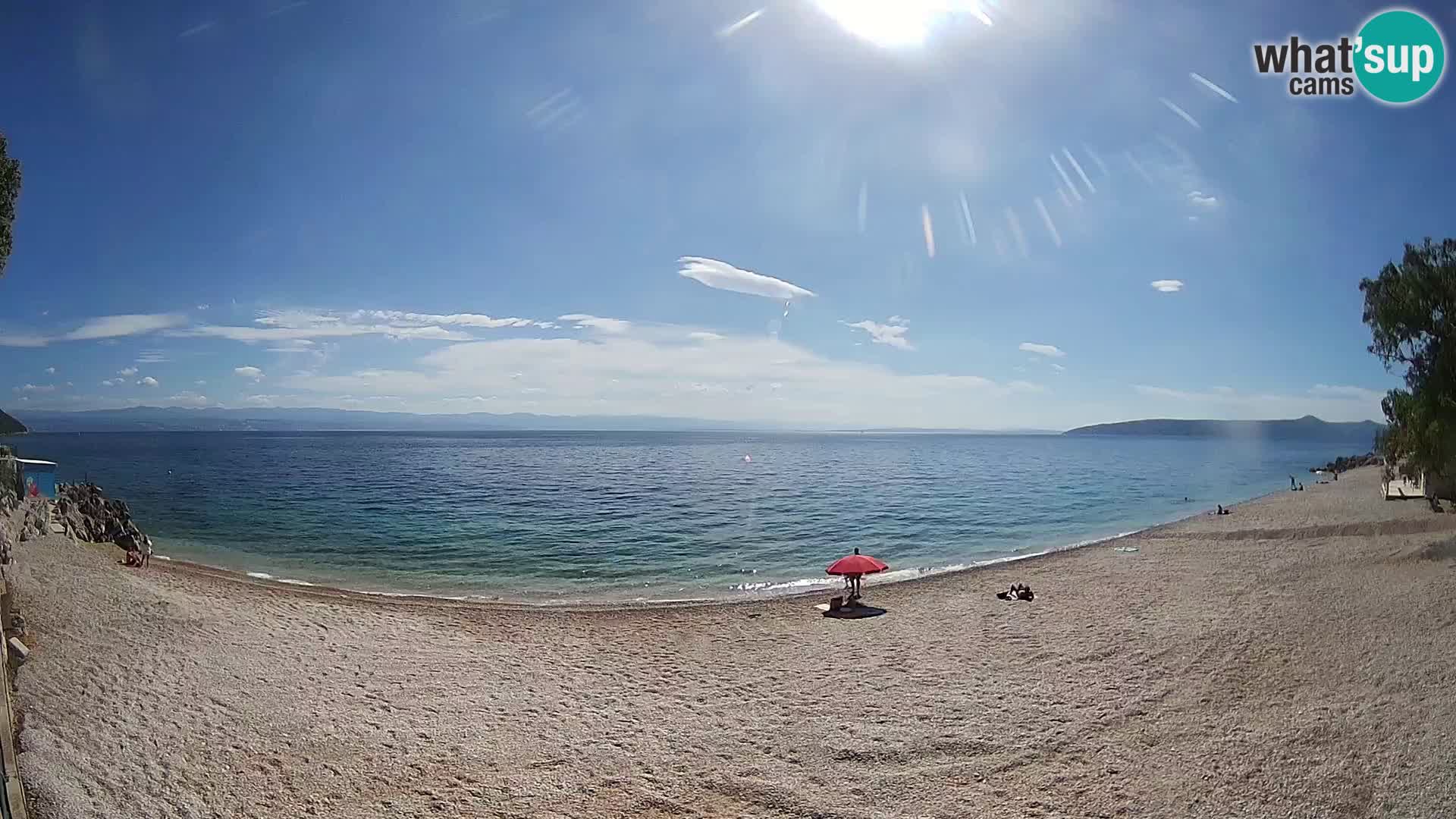 Webcam Sv. Ivan beach | Mošćenička Draga