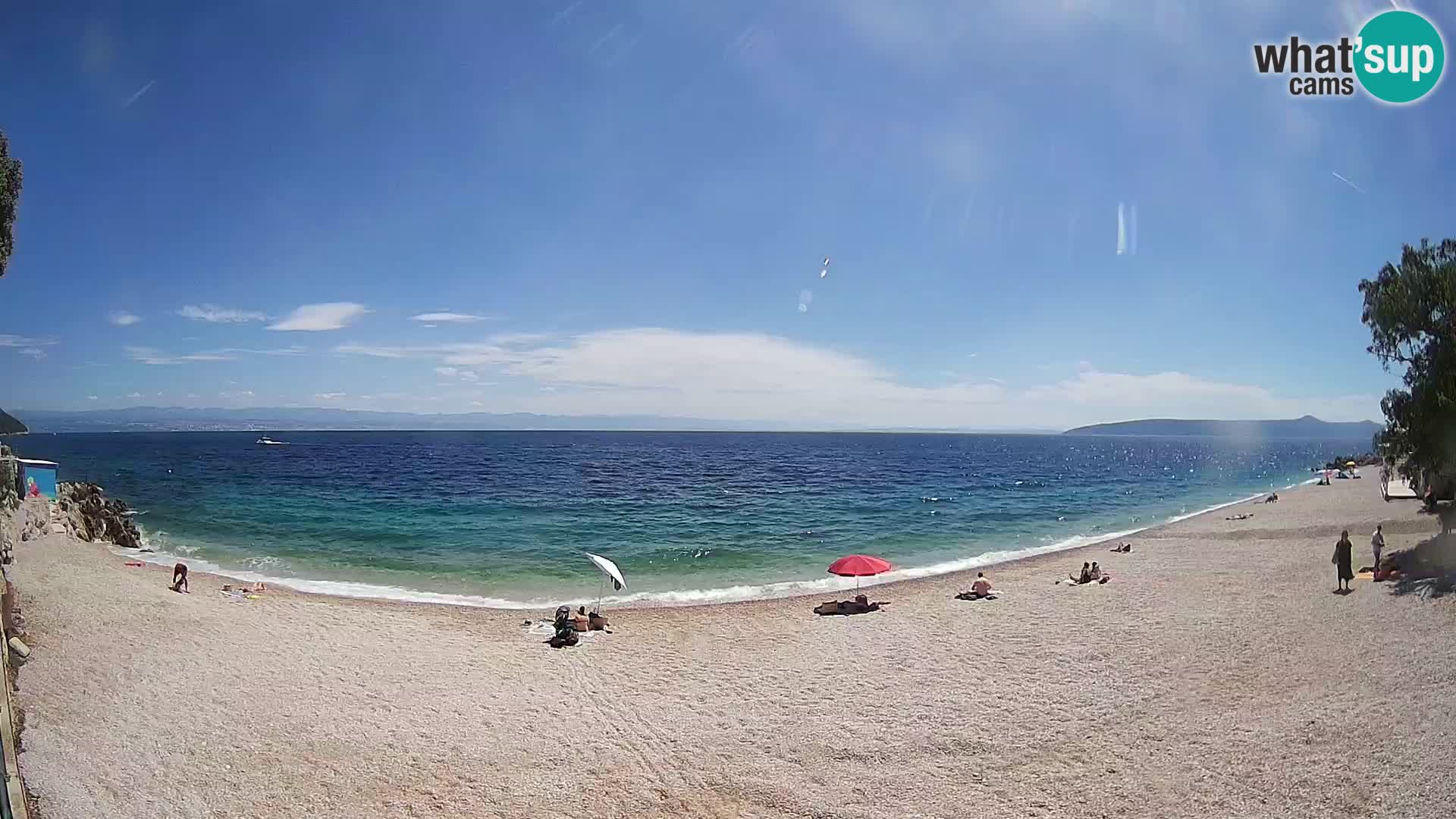Web kamera plaža Sv. Ivan | Mošćenička Draga