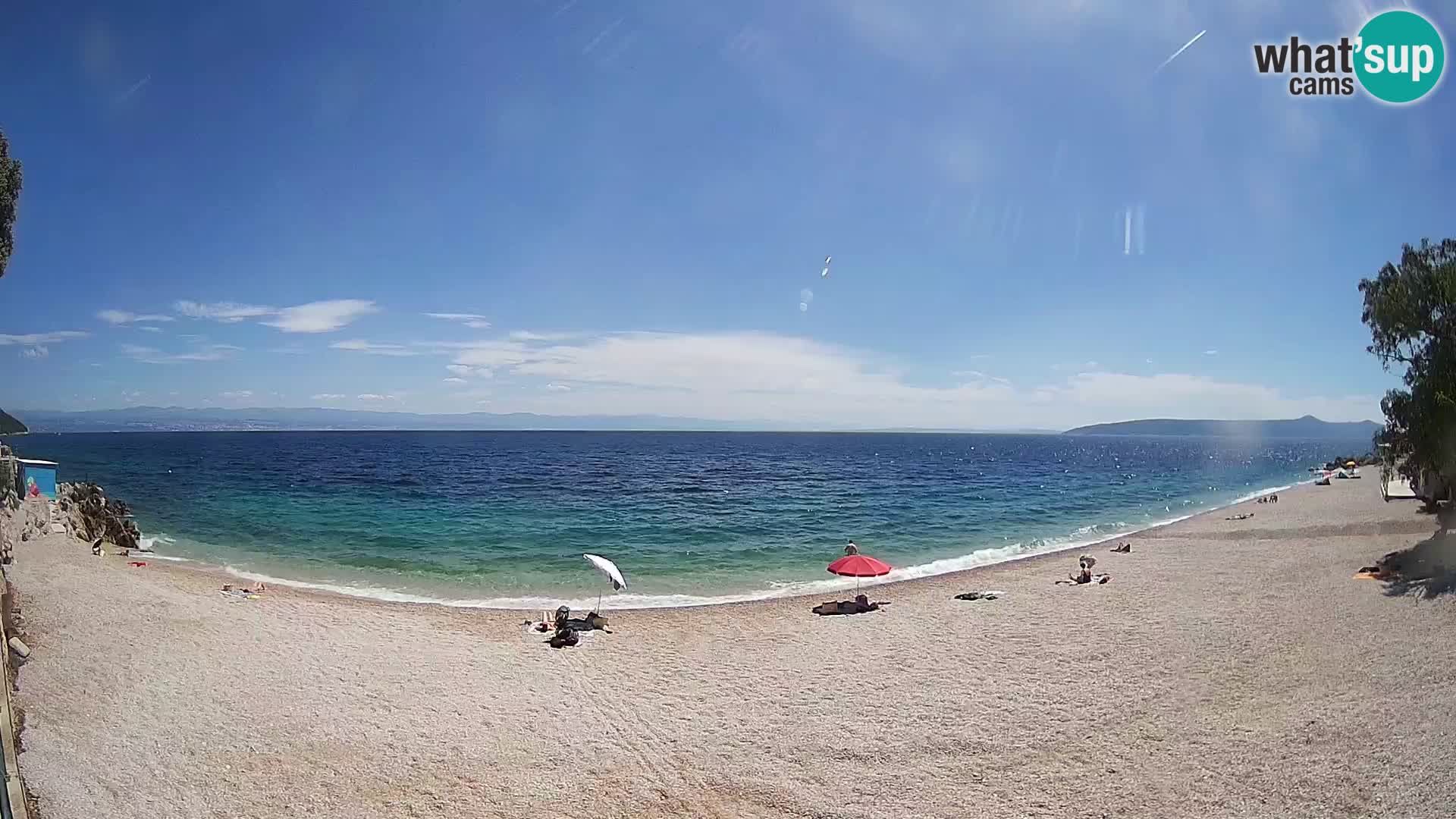 Web kamera plaža Sv. Ivan | Mošćenička Draga