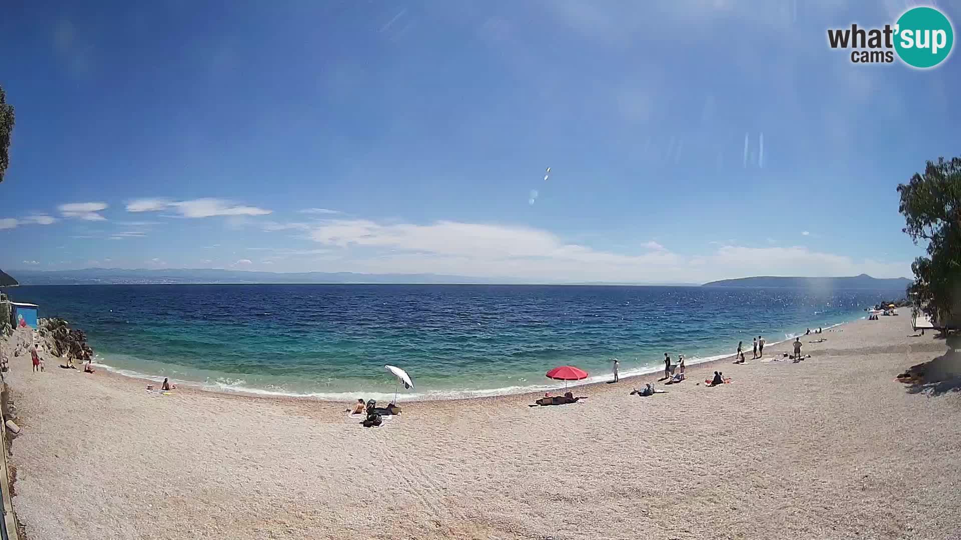 Webcam Sv. Ivan Strand | Mošćenička Draga