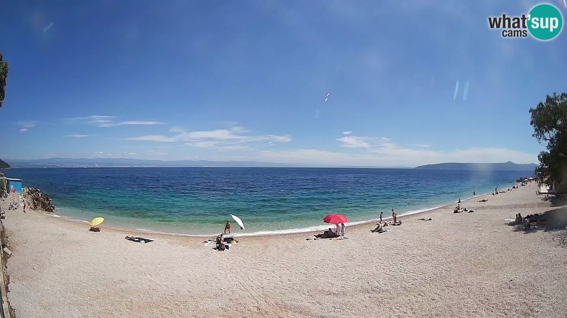 Livecam plage Sv. Ivan | Mošćenička Draga
