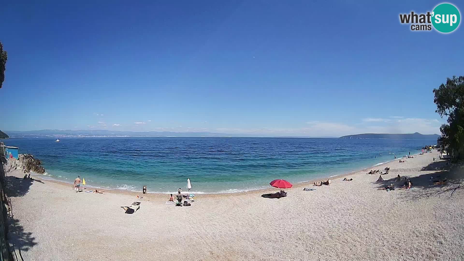 Webcam Sv. Ivan Strand | Mošćenička Draga