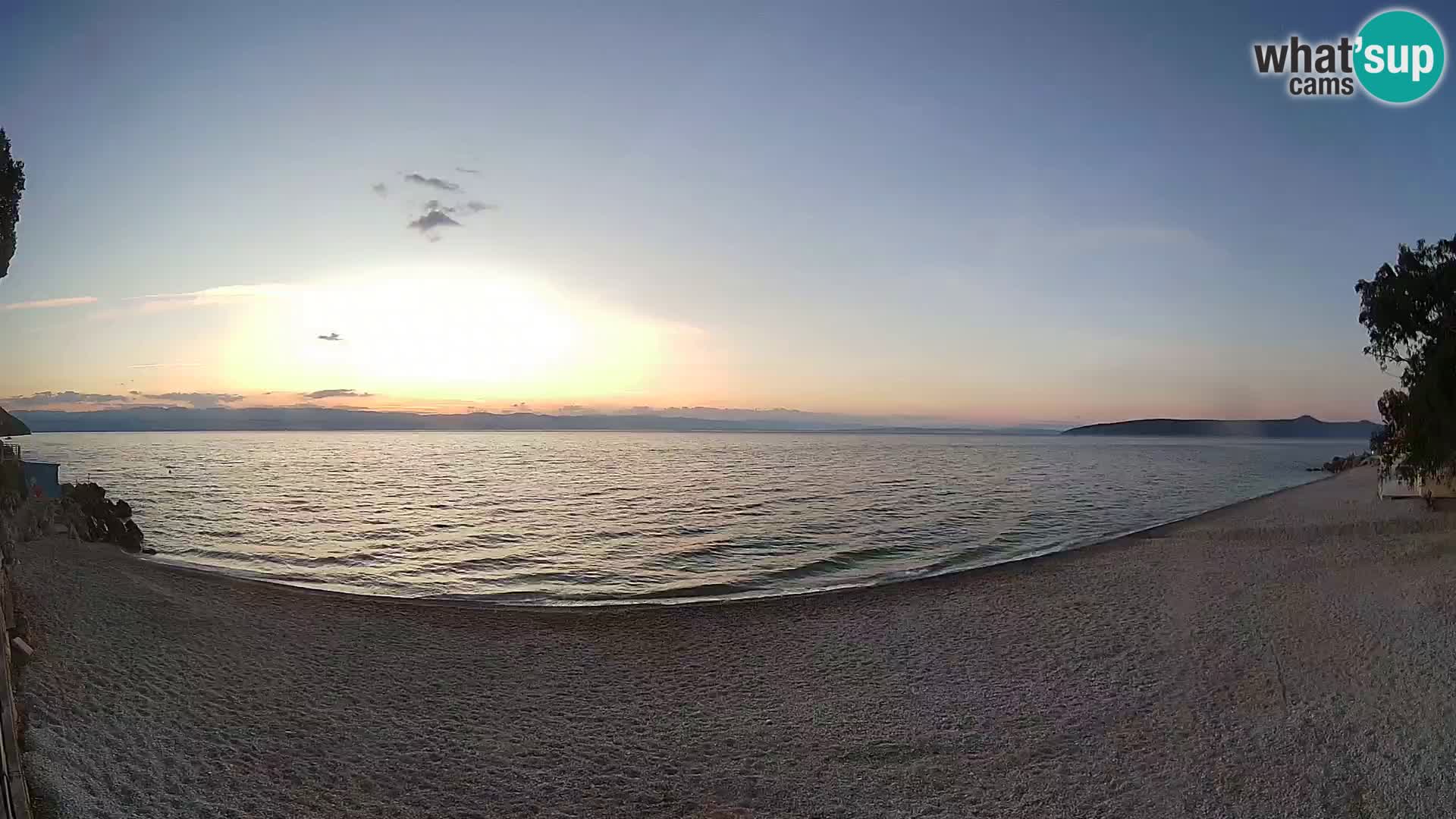 Webcam spiaggia Sv. Ivan | Draga di Moschiena