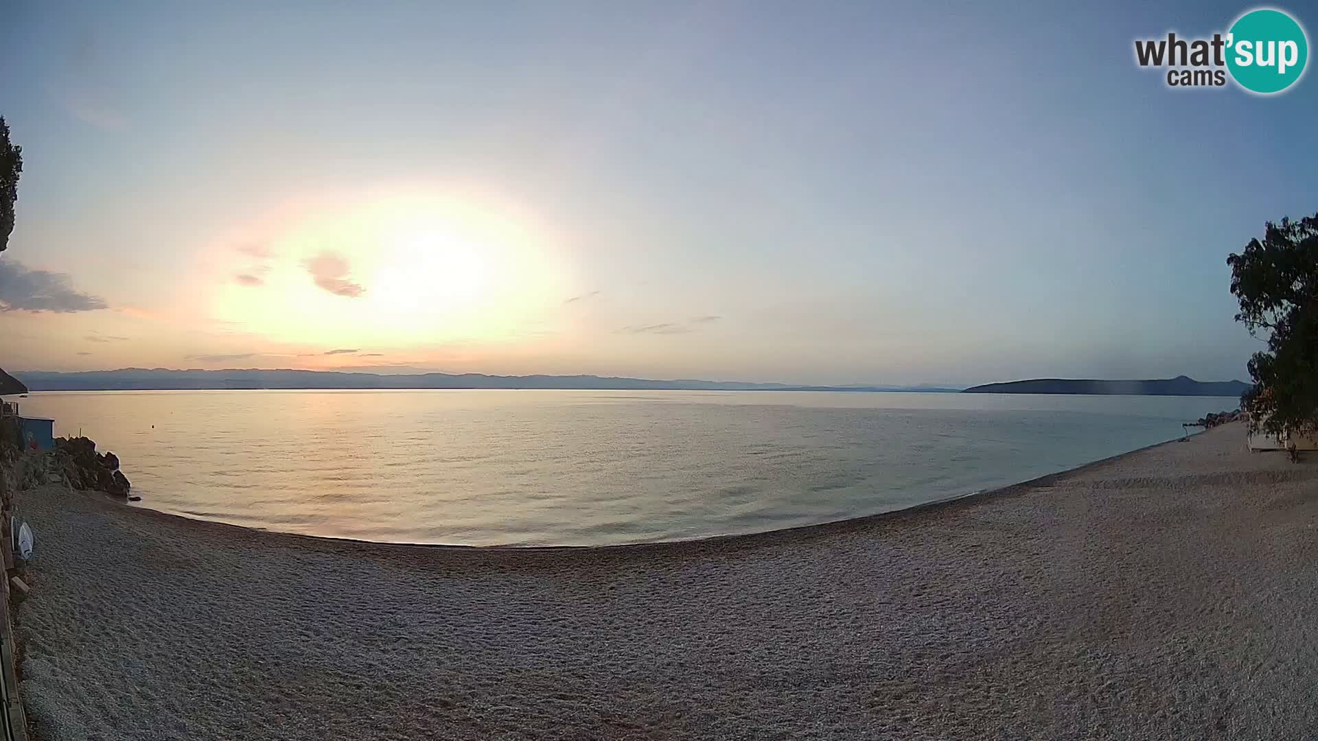 Webcam spiaggia Sv. Ivan | Draga di Moschiena