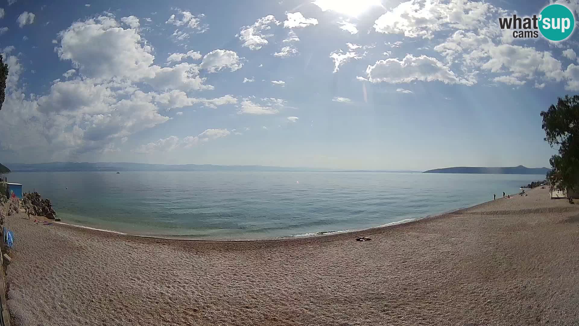 Spletna kamera plaža Sv. Ivan | Mošćenička Draga
