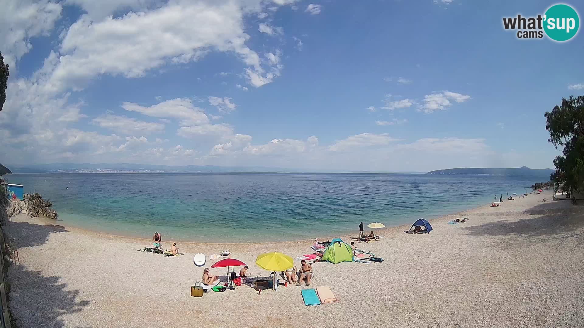 Web kamera plaža Sv. Ivan | Mošćenička Draga