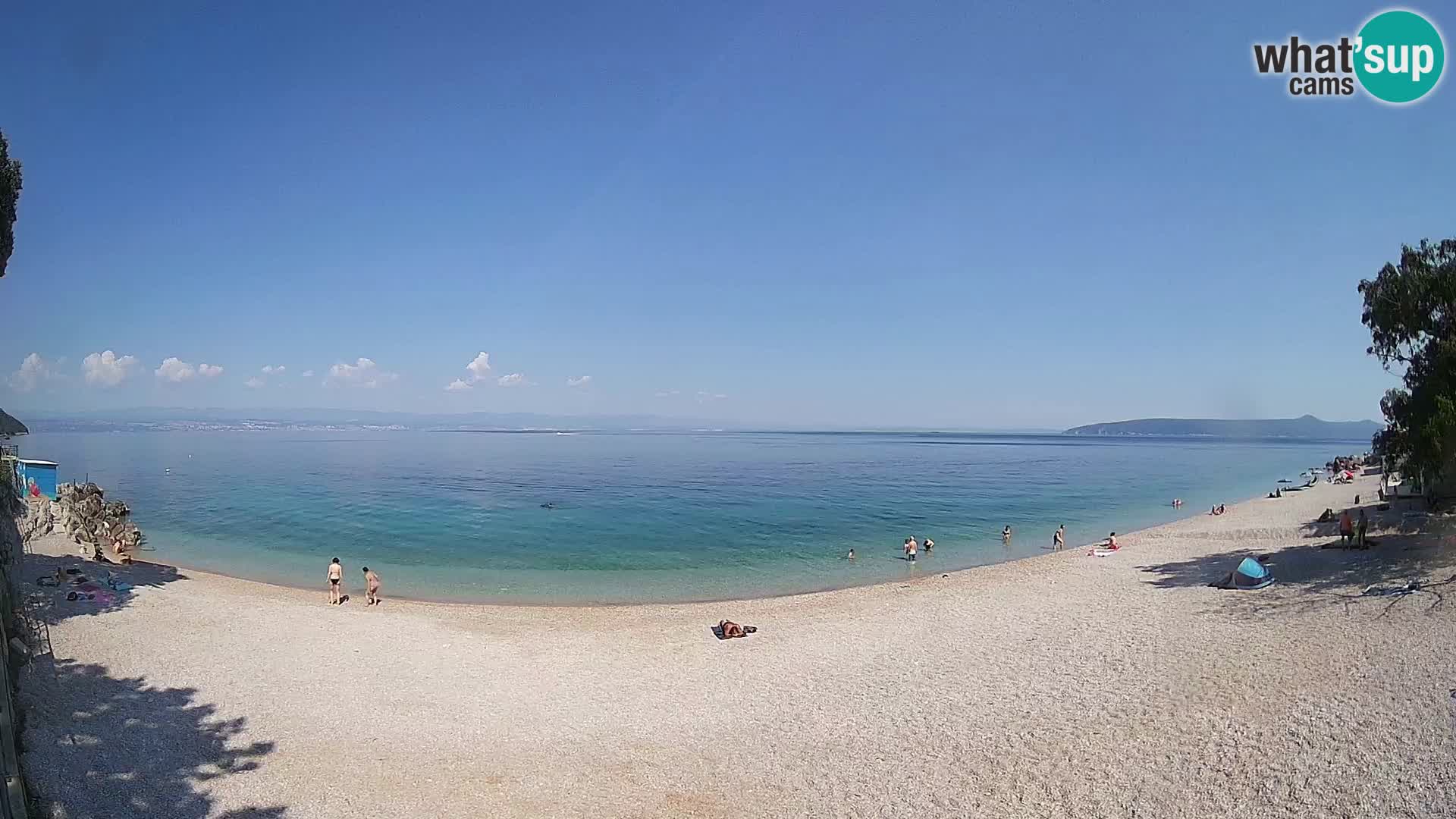 Webcam playa Sv. Ivan | Mošćenička Draga