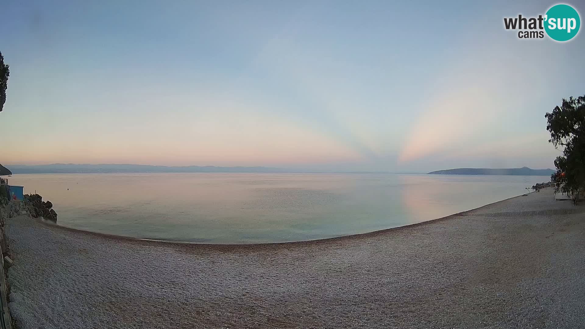 Webcam spiaggia Sv. Ivan | Draga di Moschiena