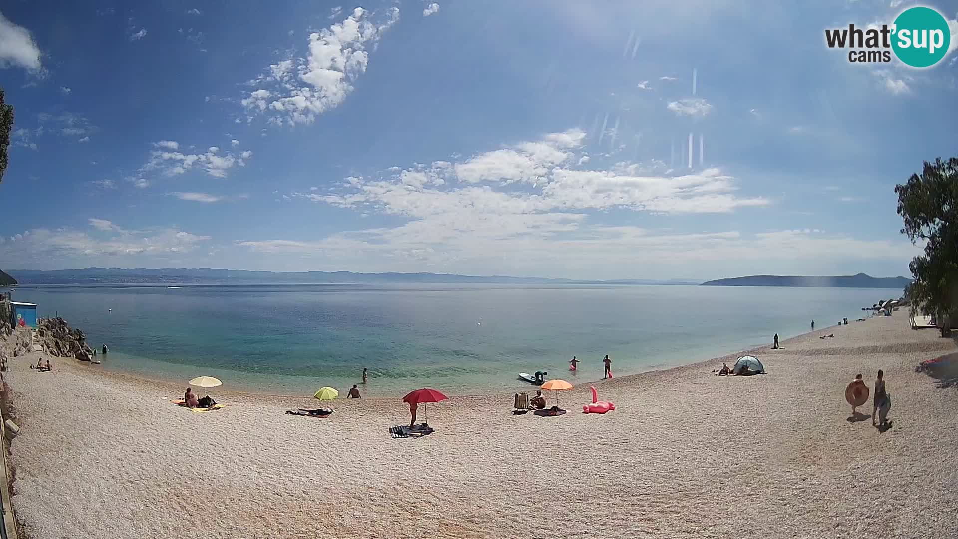 Webcam Sv. Ivan beach | Mošćenička Draga