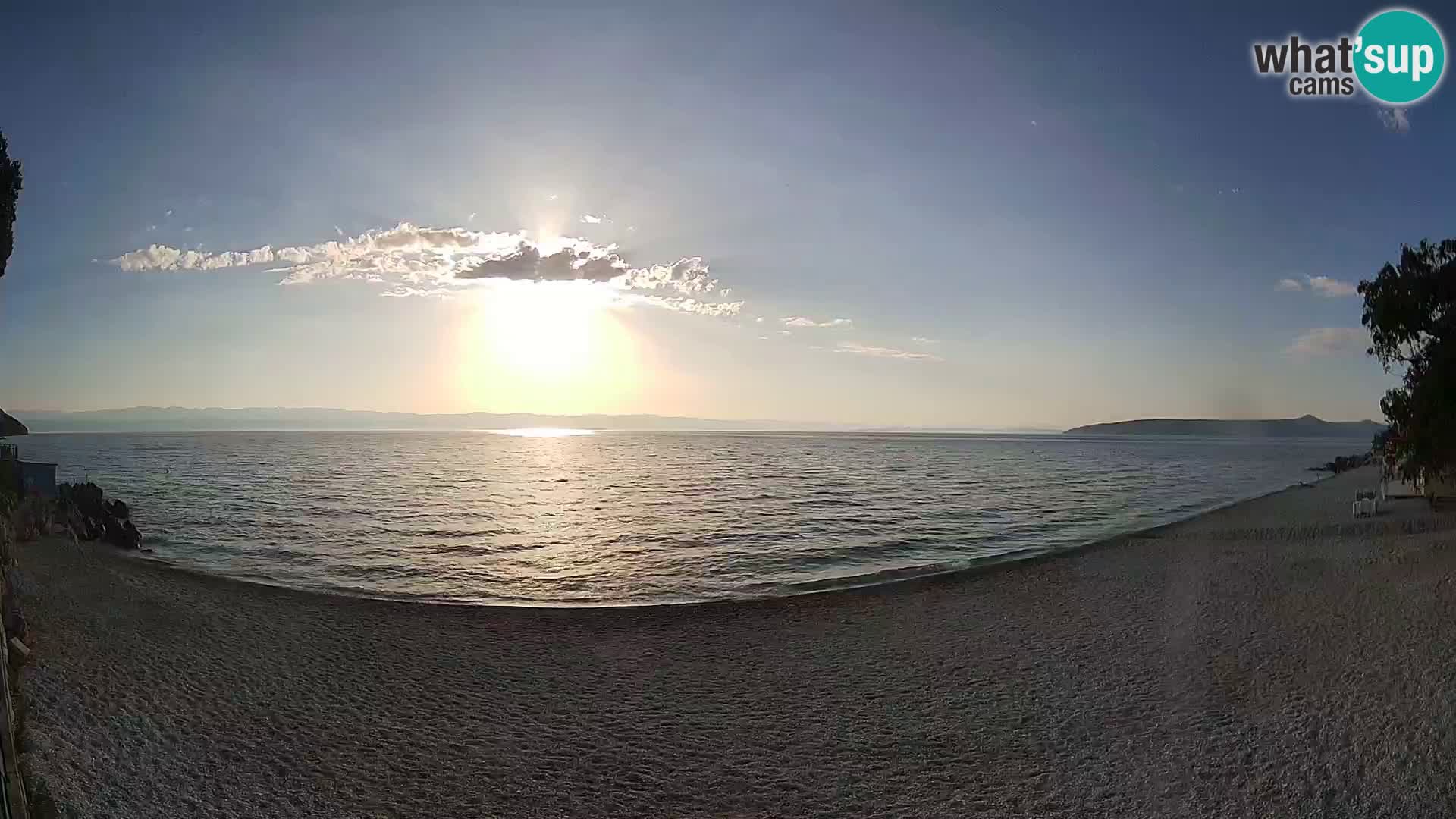 Webcam spiaggia Sv. Ivan | Draga di Moschiena