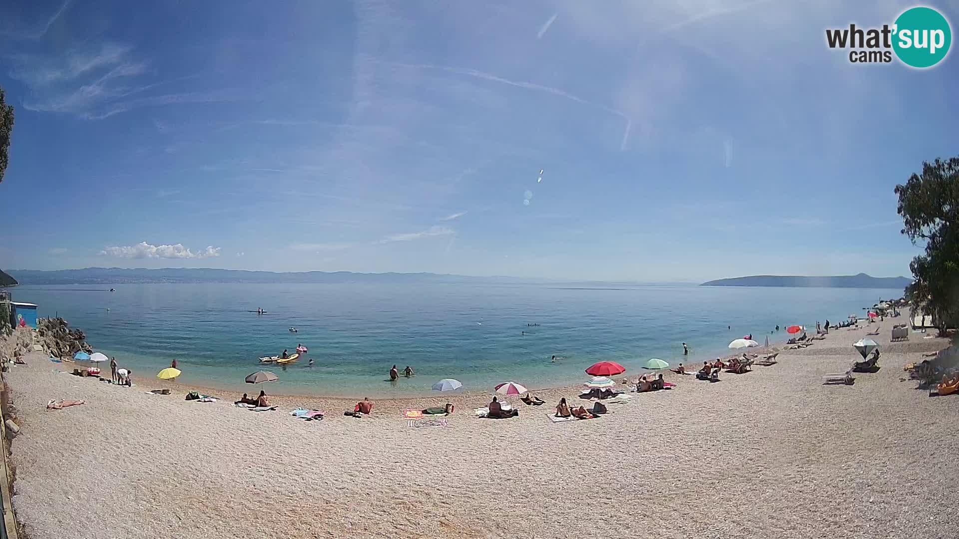 Webcam Sv. Ivan Strand | Mošćenička Draga