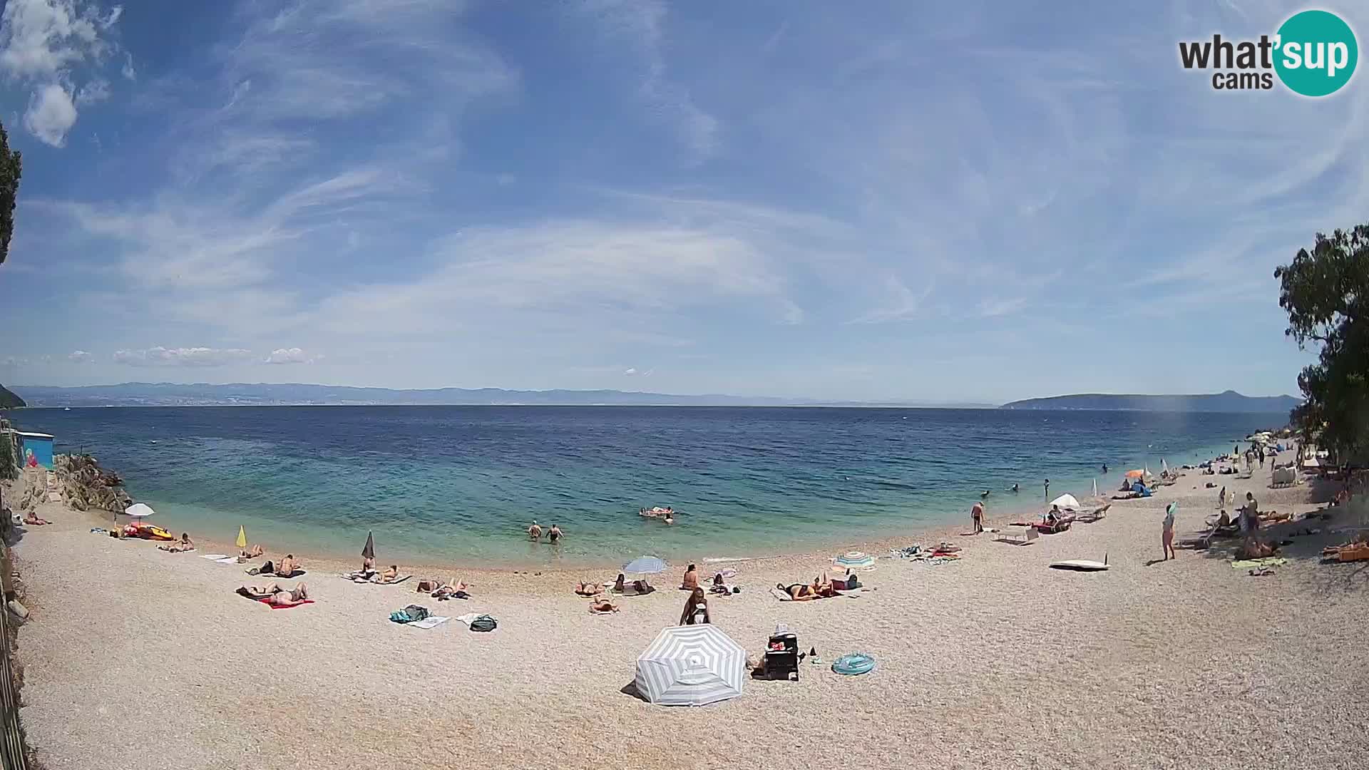 Web kamera plaža Sv. Ivan | Mošćenička Draga