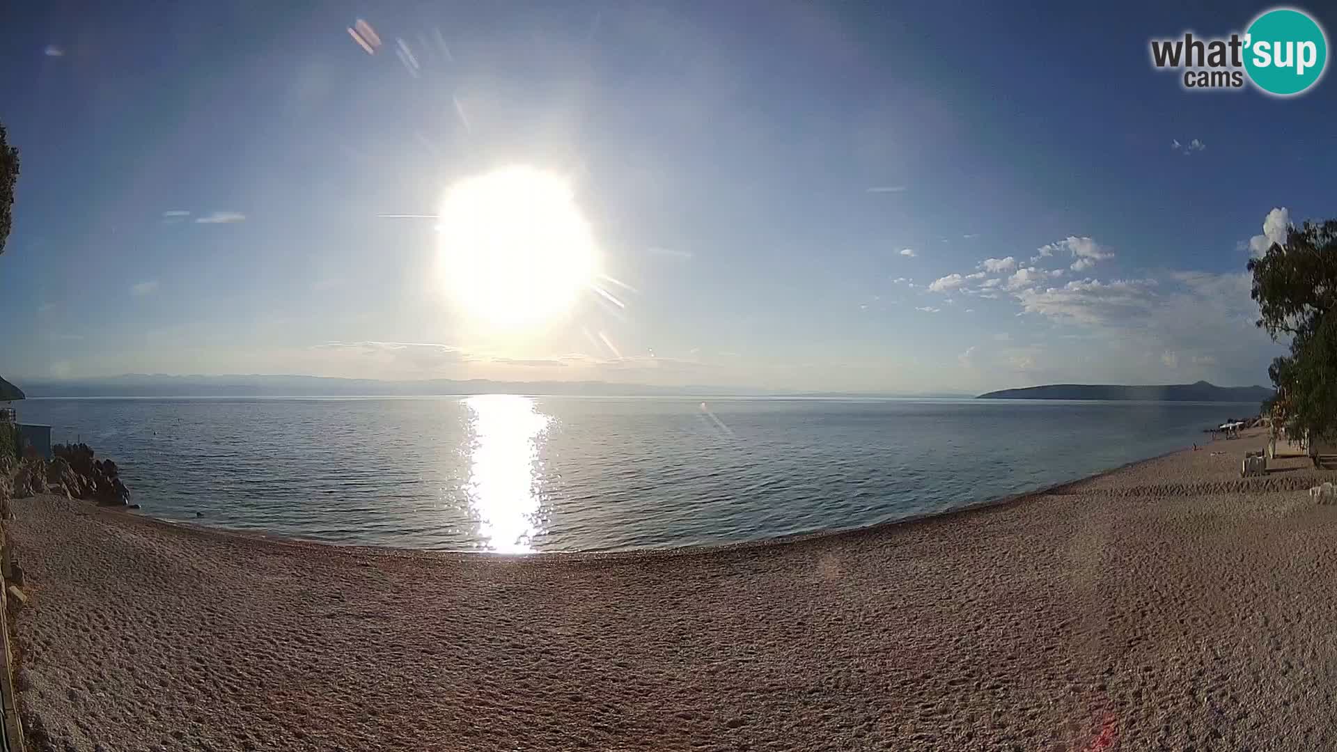 Webcam Sv. Ivan beach | Mošćenička Draga