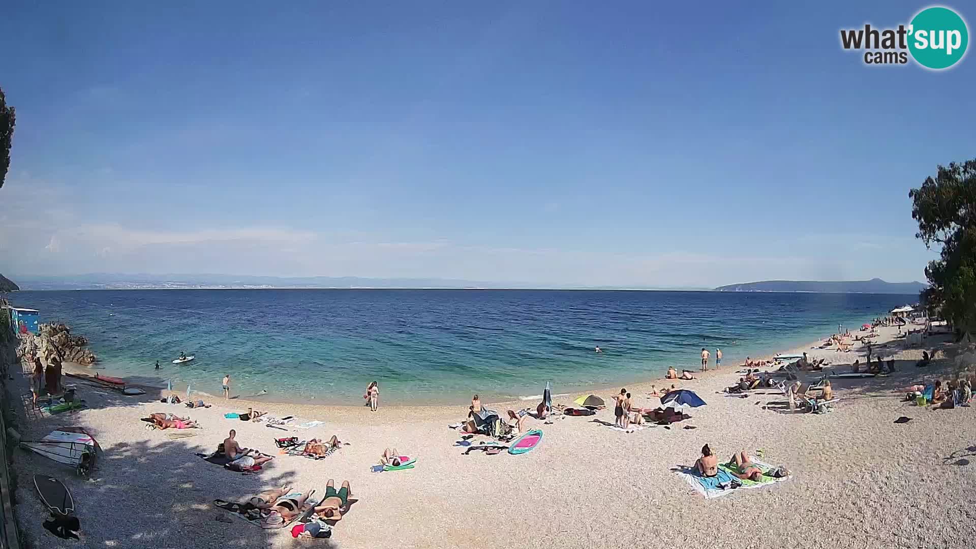 Webcam Sv. Ivan beach | Mošćenička Draga
