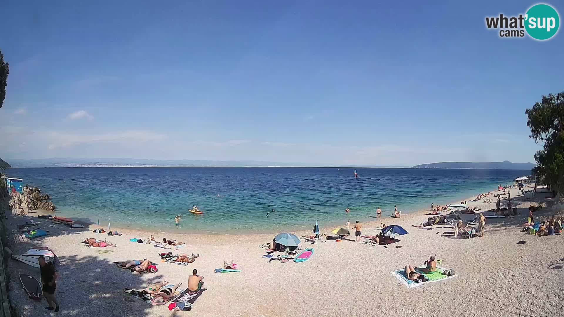 Webcam Sv. Ivan beach | Mošćenička Draga