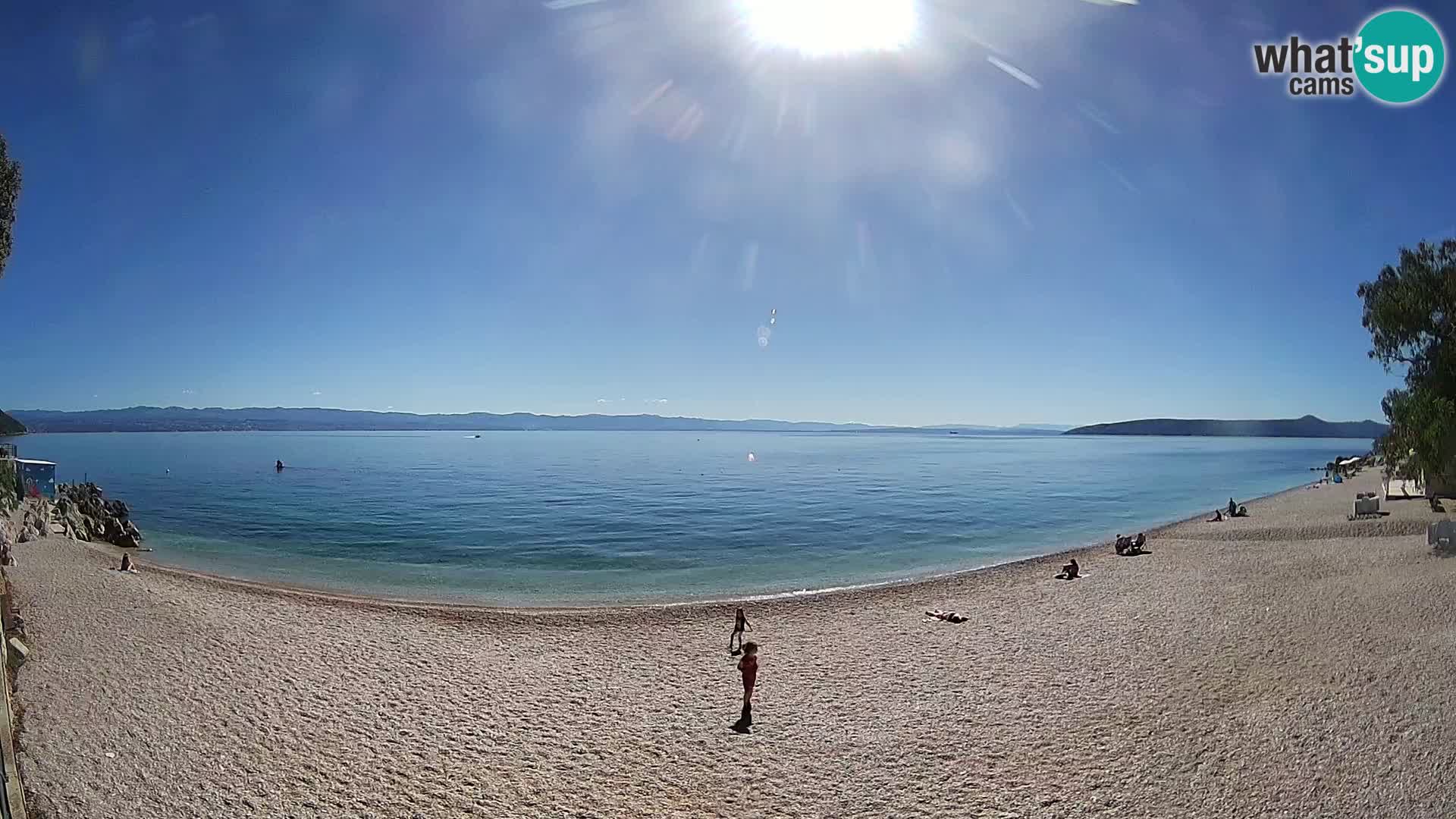 Livecam plage Sv. Ivan | Mošćenička Draga
