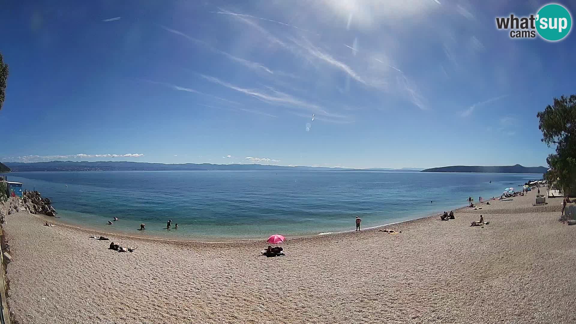 Livecam plage Sv. Ivan | Mošćenička Draga