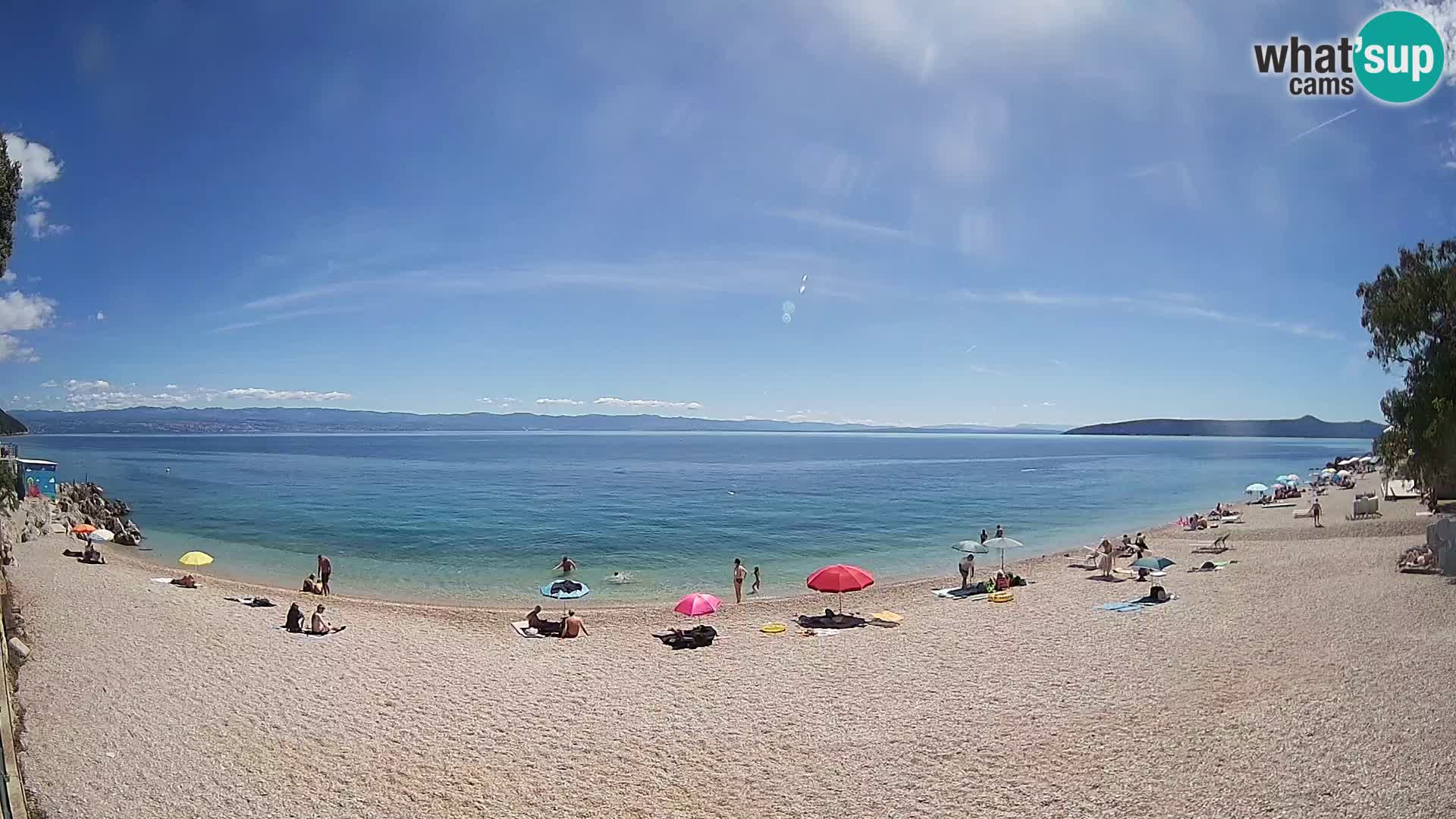 Webcam Sv. Ivan Strand | Mošćenička Draga