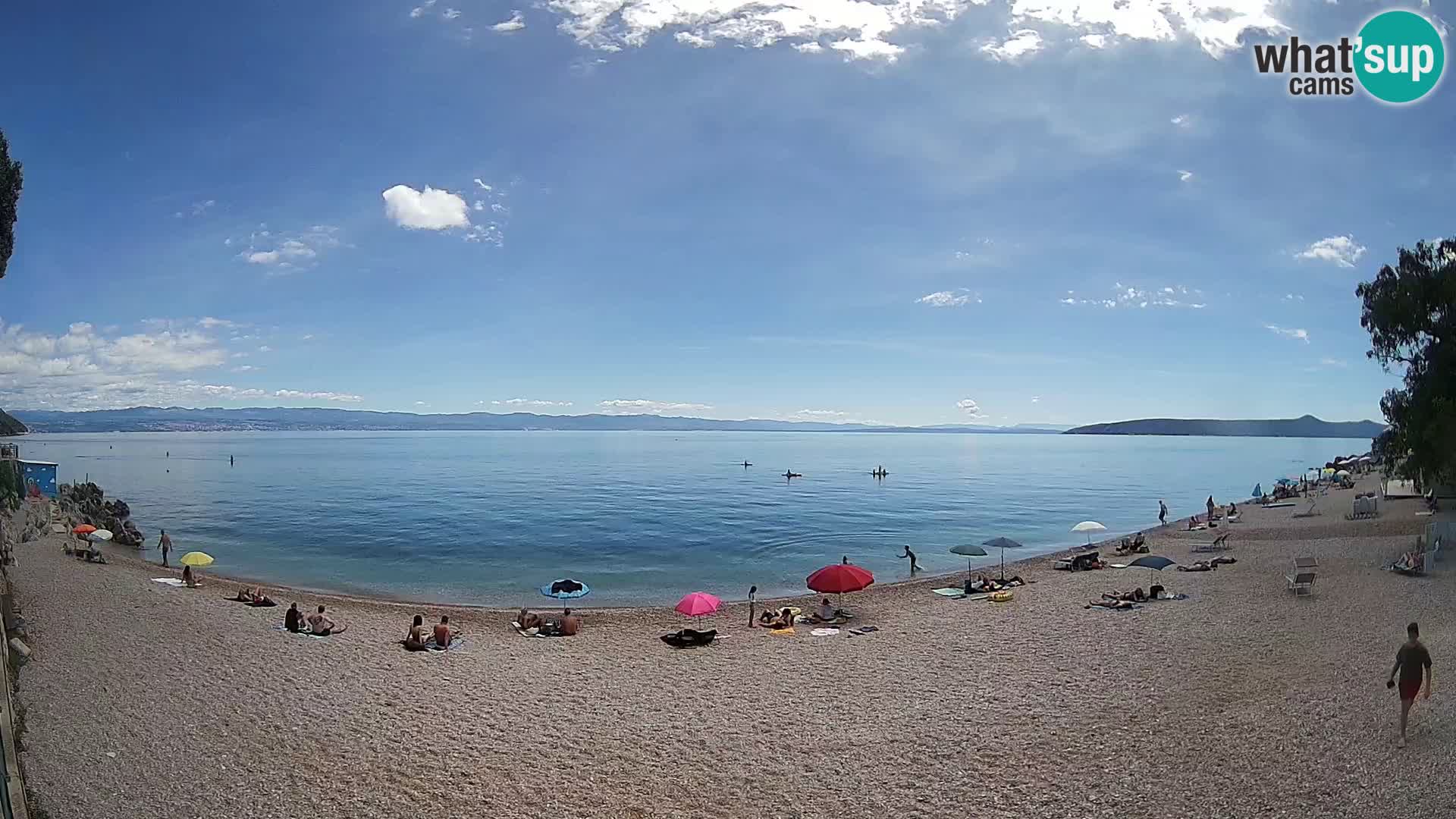 Spletna kamera plaža Sv. Ivan | Mošćenička Draga