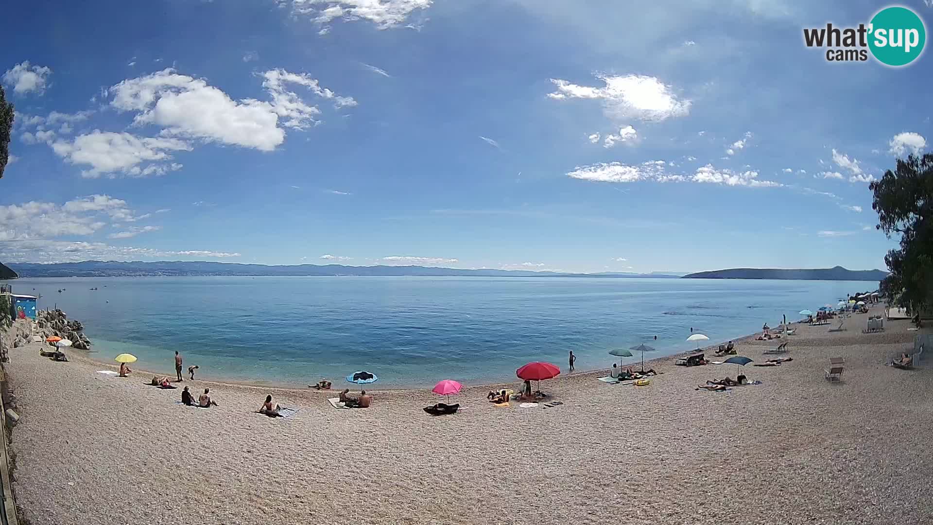 Webcam spiaggia Sv. Ivan | Draga di Moschiena