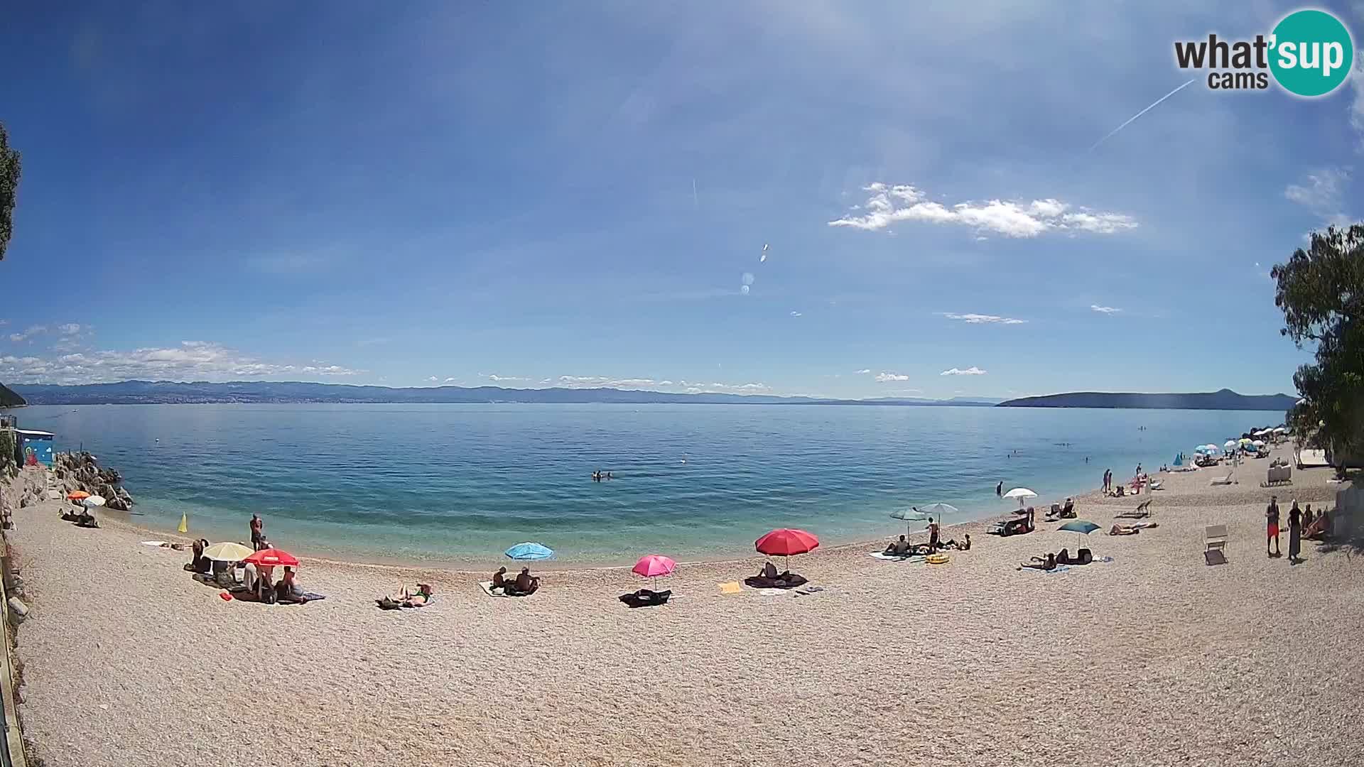 Web kamera plaža Sv. Ivan | Mošćenička Draga