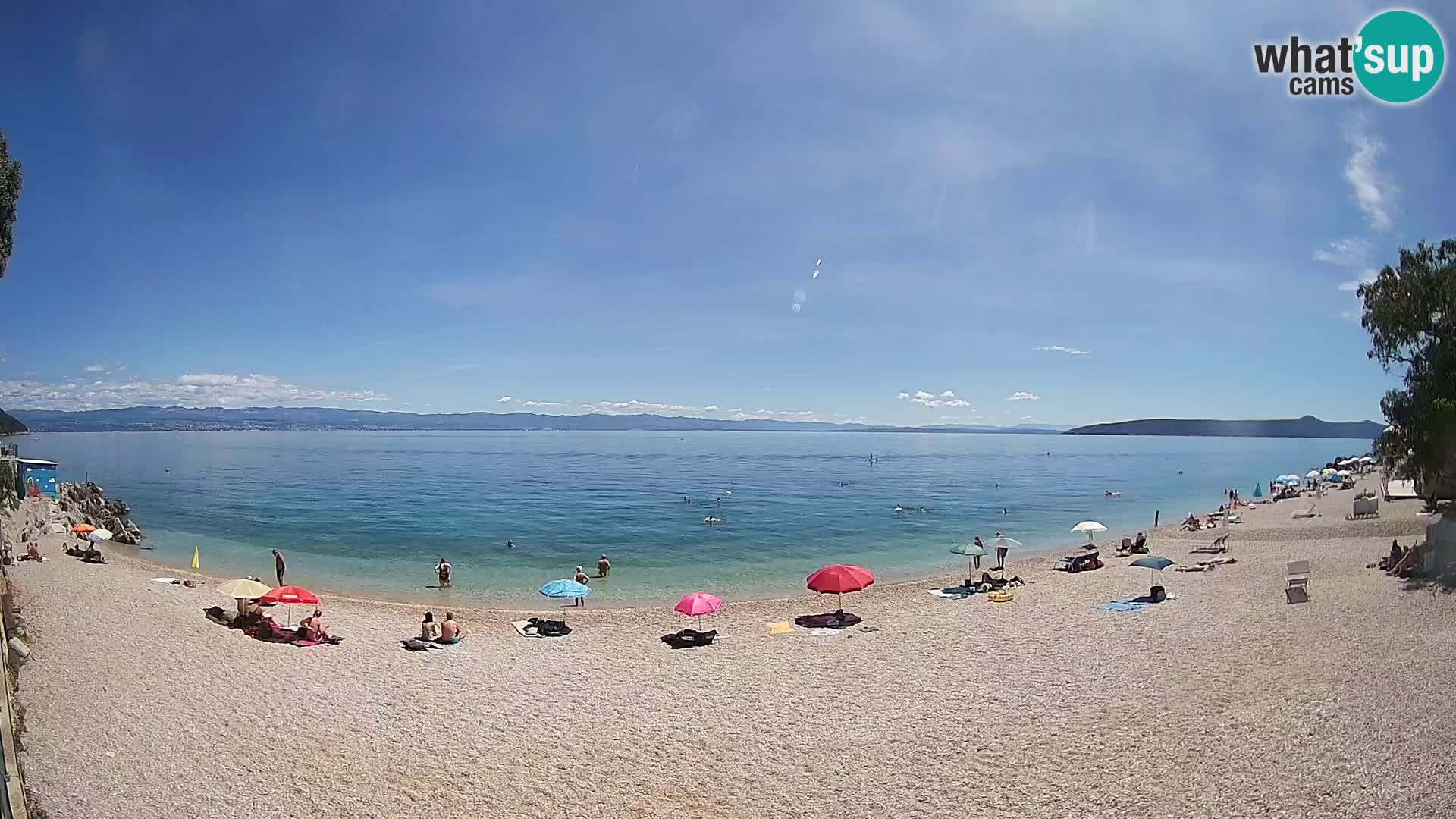 Webcam playa Sv. Ivan | Mošćenička Draga