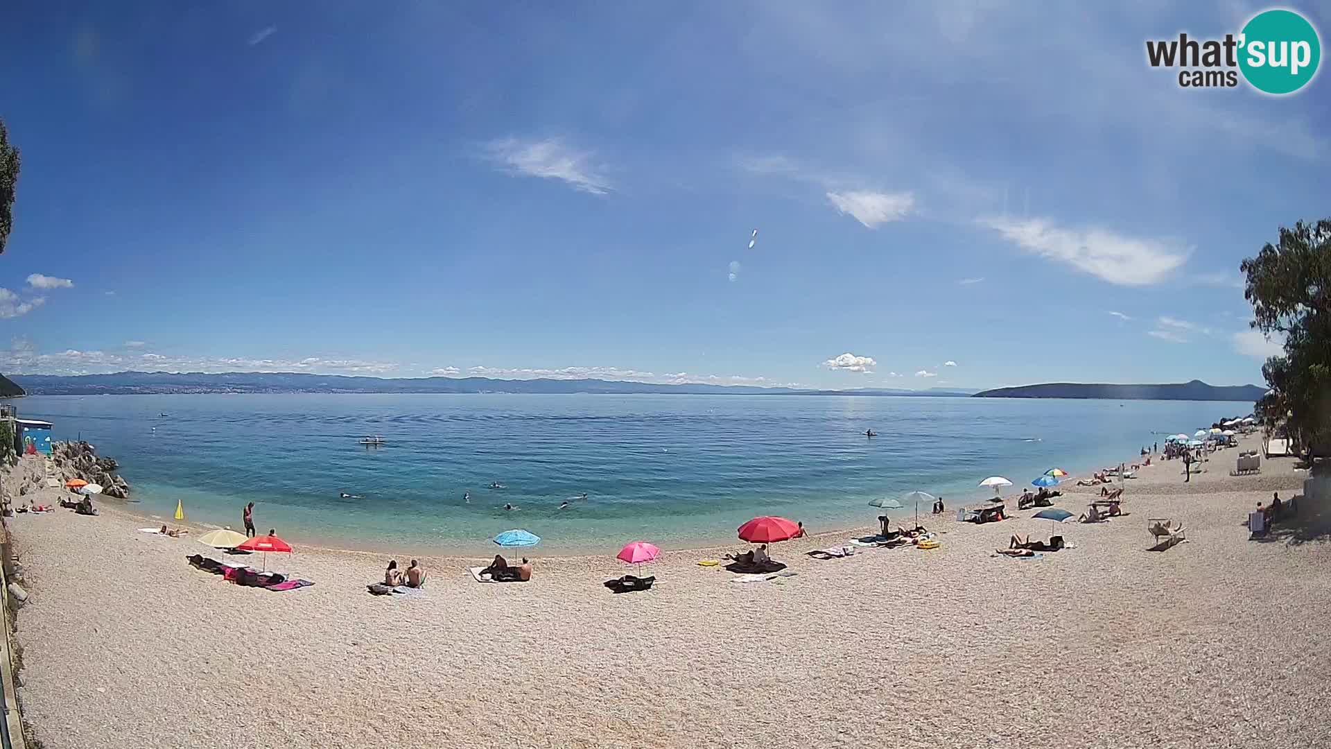 Livecam plage Sv. Ivan | Mošćenička Draga
