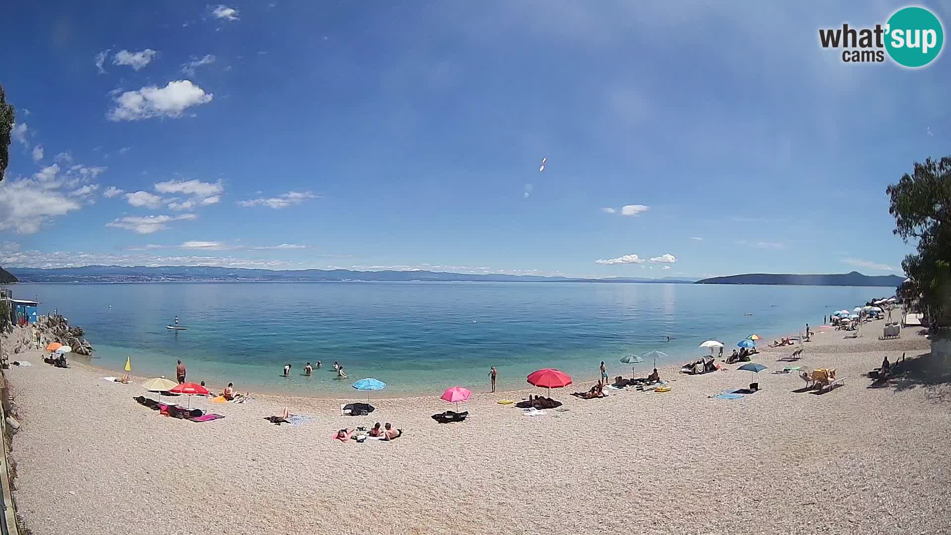 Webcam playa Sv. Ivan | Mošćenička Draga