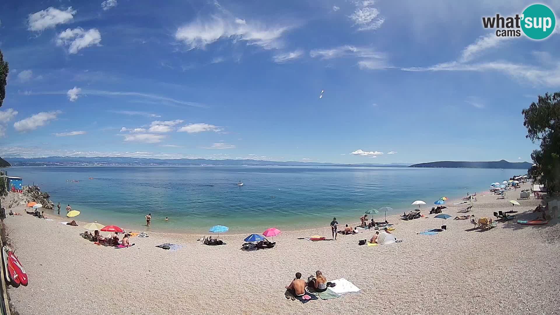 Livecam plage Sv. Ivan | Mošćenička Draga