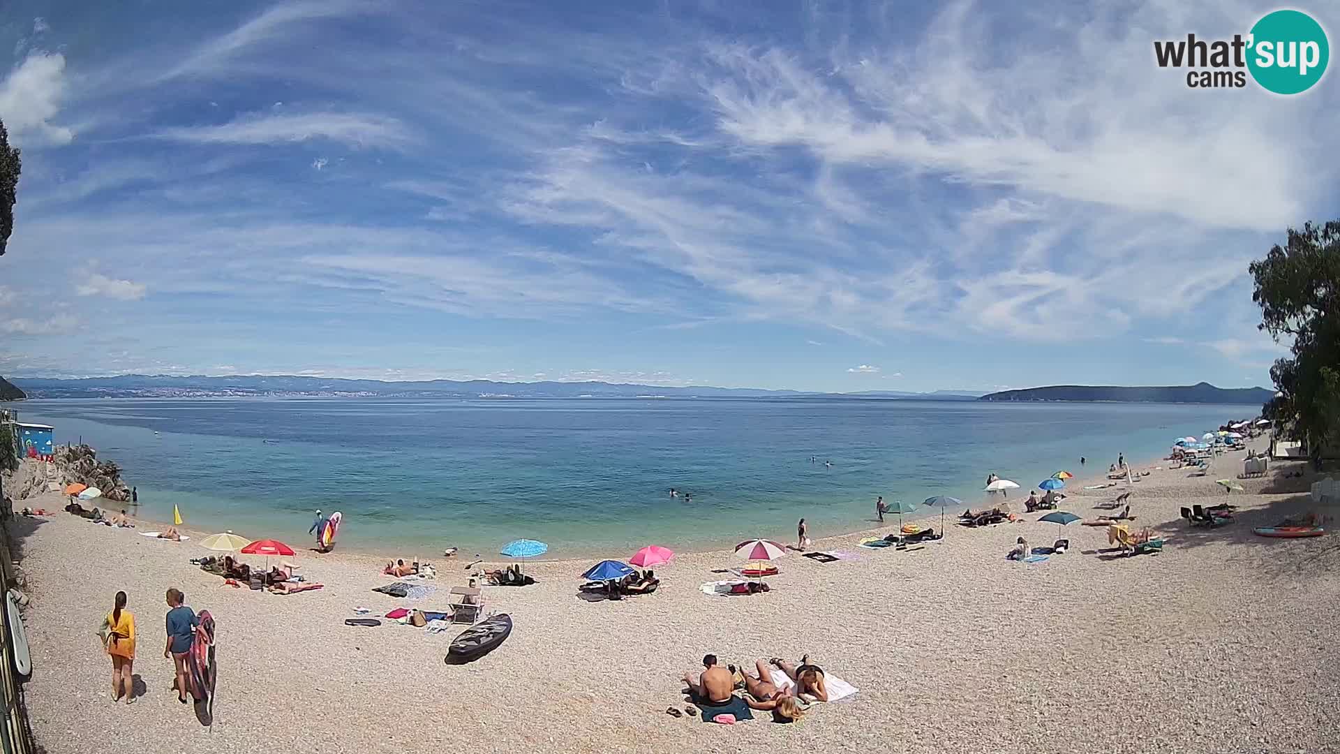 Web kamera plaža Sv. Ivan | Mošćenička Draga