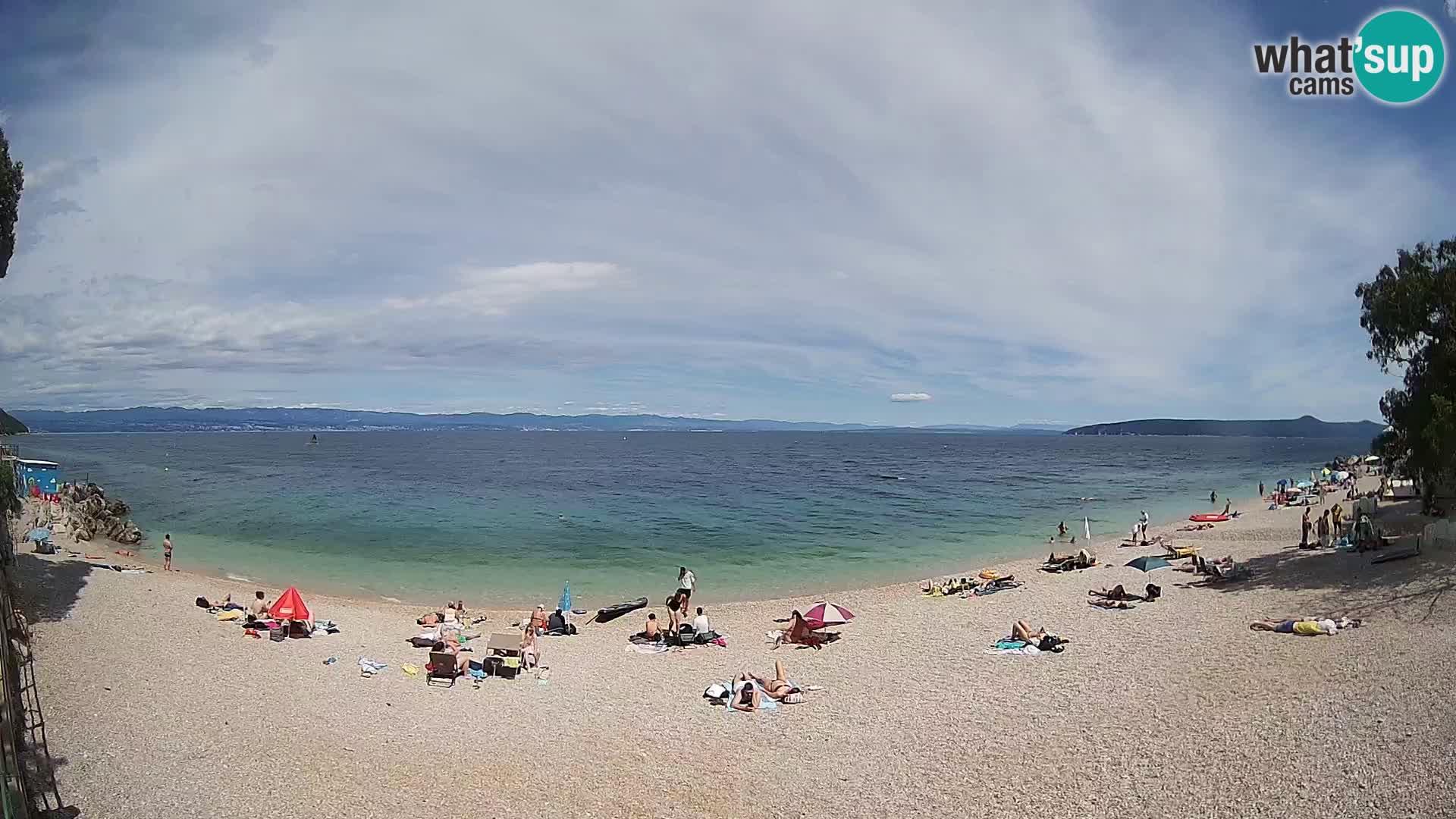 Spletna kamera plaža Sv. Ivan | Mošćenička Draga