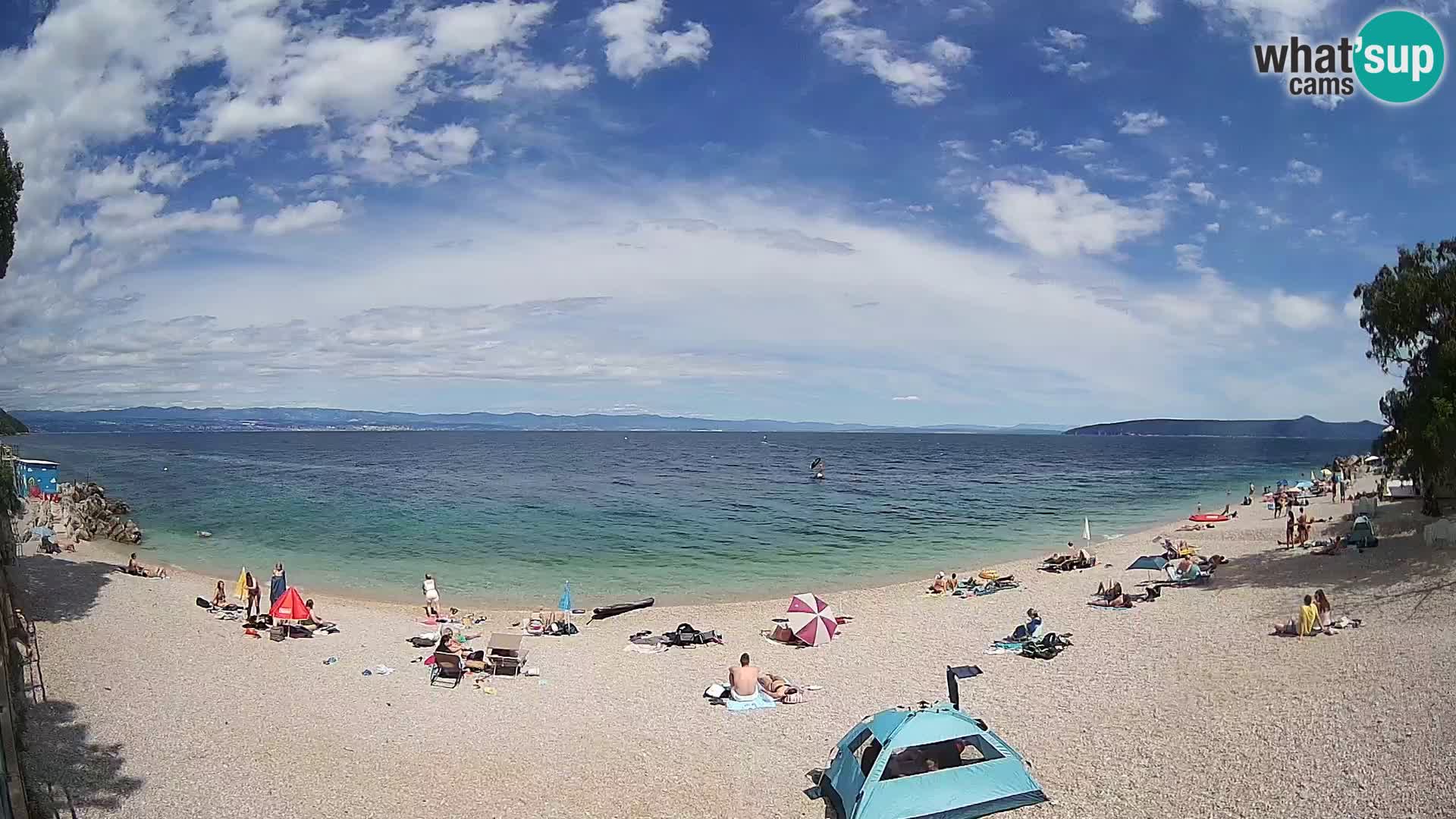 Livecam plage Sv. Ivan | Mošćenička Draga