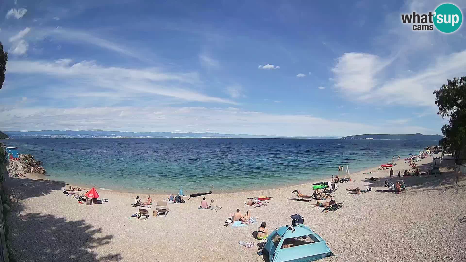 Livecam plage Sv. Ivan | Mošćenička Draga
