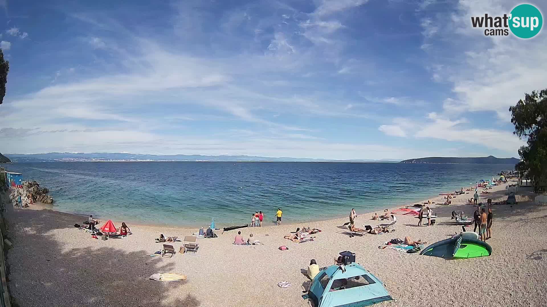 Web kamera plaža Sv. Ivan | Mošćenička Draga