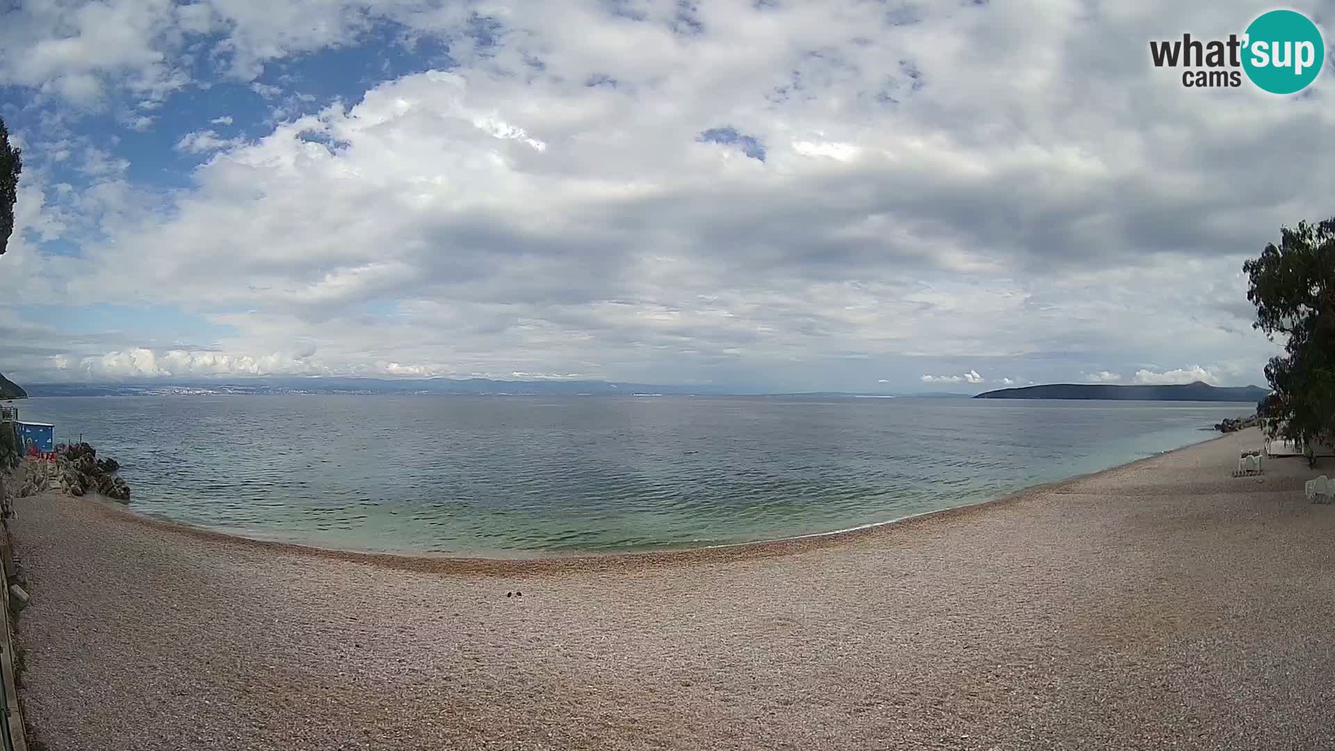 Webcam Sv. Ivan beach | Mošćenička Draga
