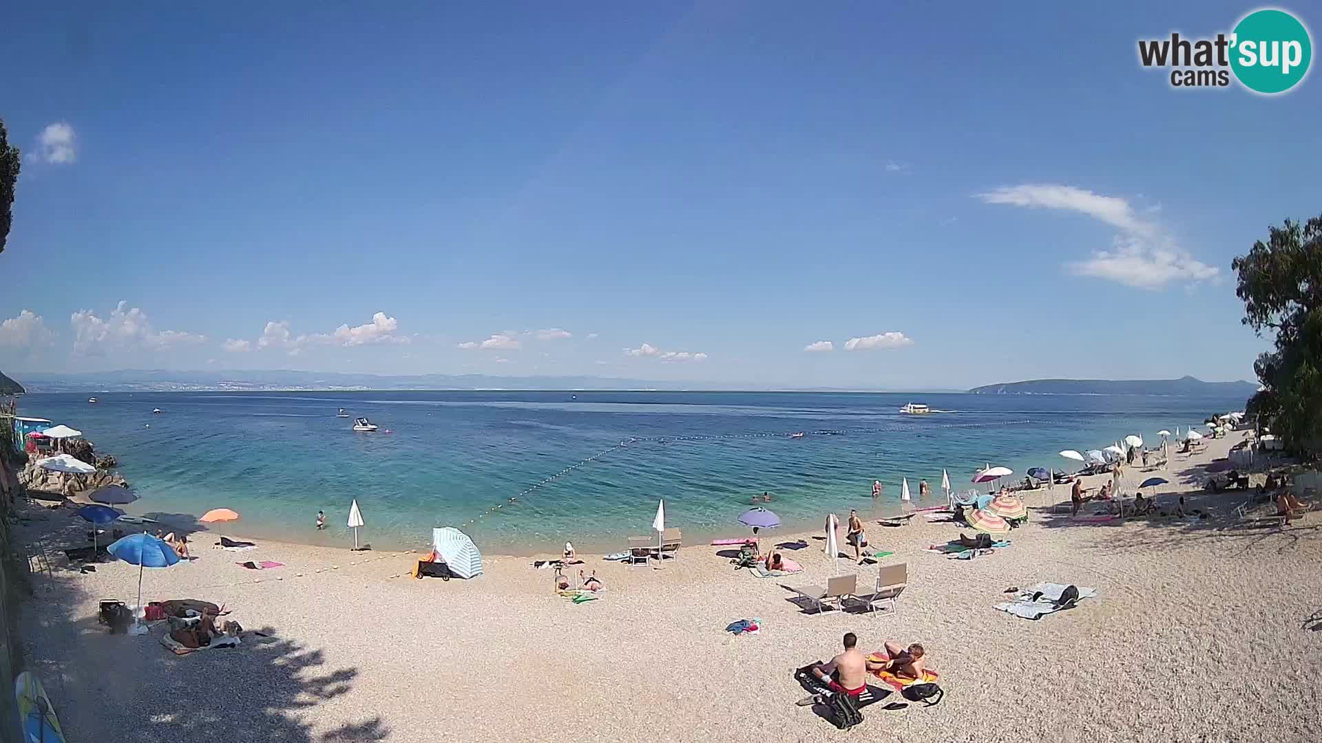 Webcam Sv. Ivan Strand | Mošćenička Draga
