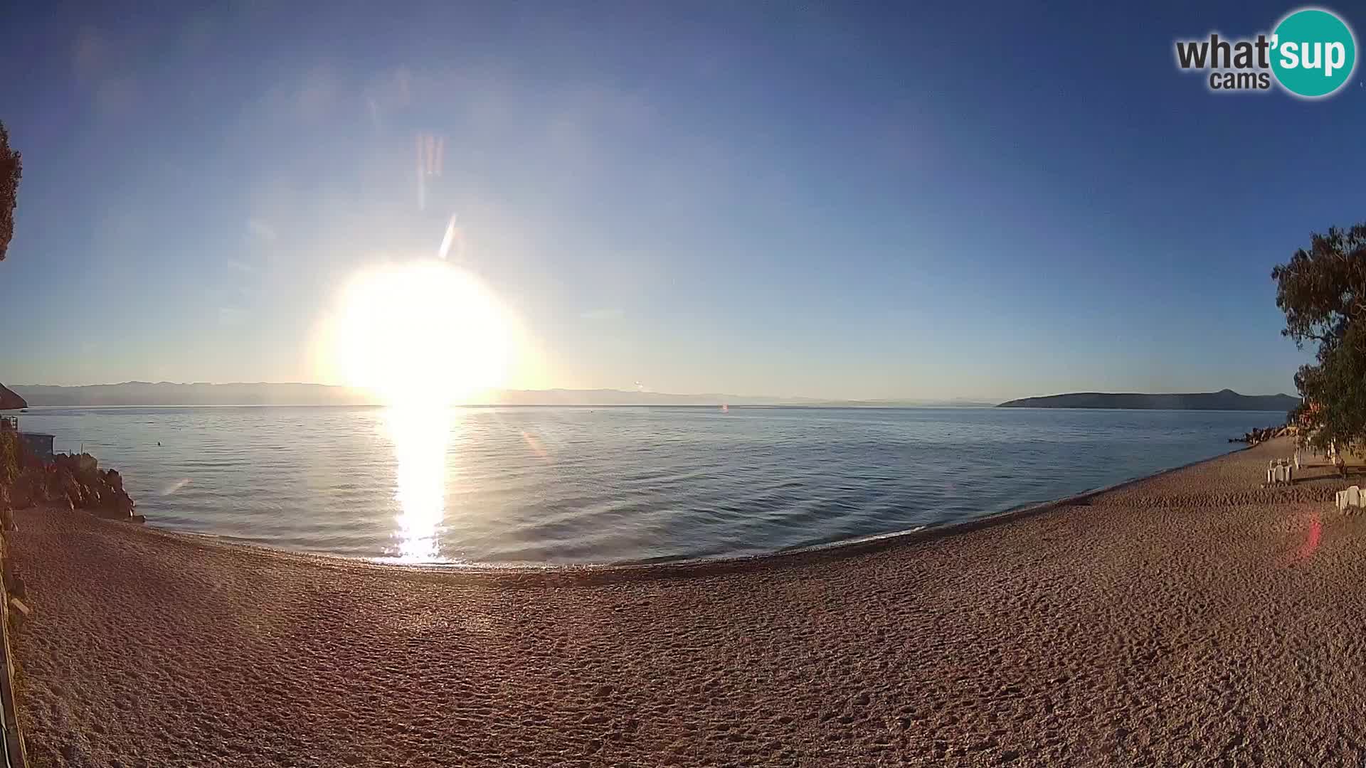 Spletna kamera plaža Sv. Ivan | Mošćenička Draga
