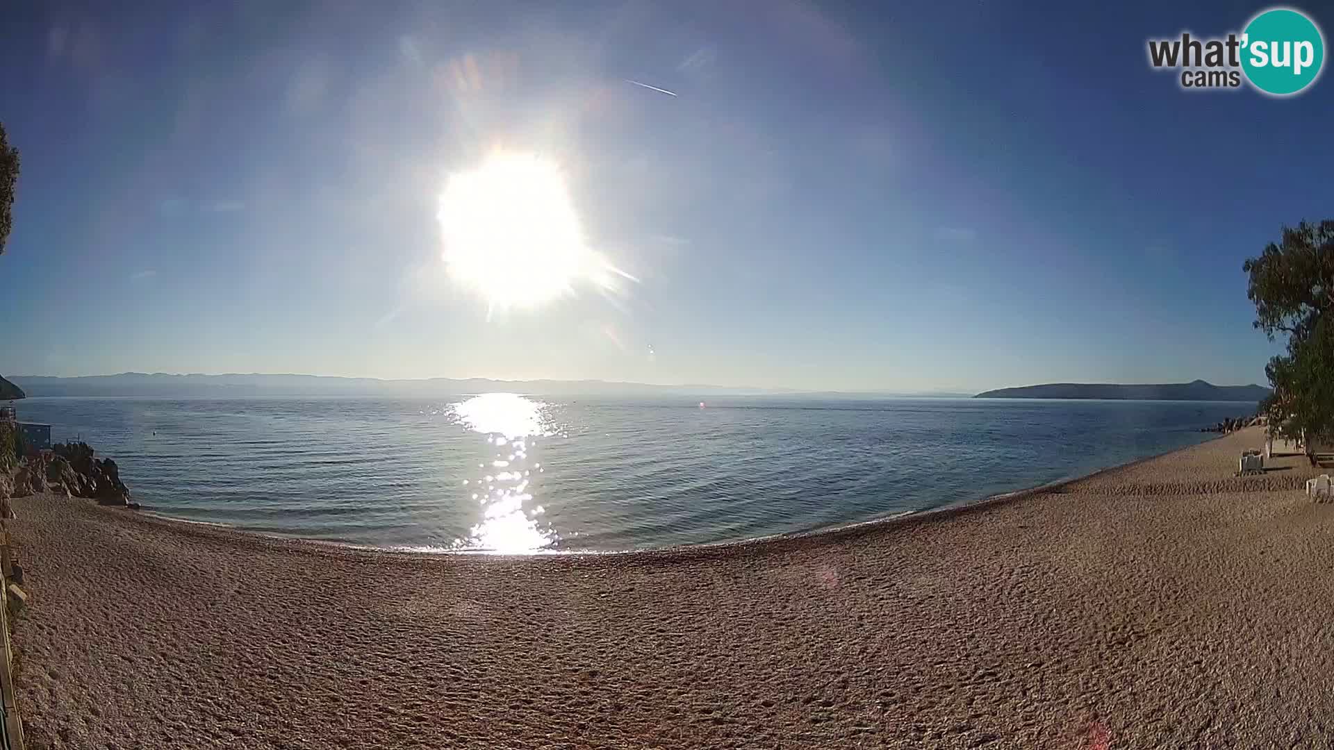 Livecam plage Sv. Ivan | Mošćenička Draga