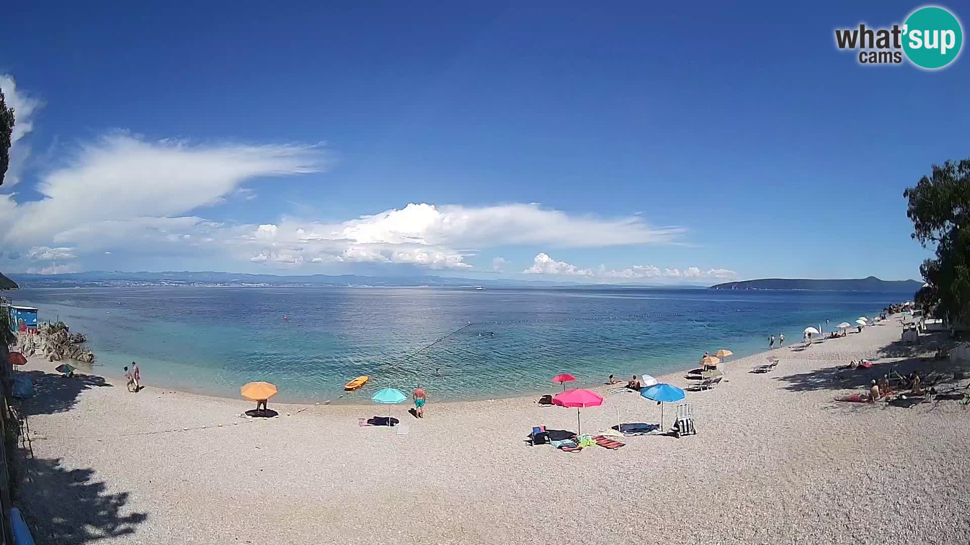 Webcam Sv. Ivan Strand | Mošćenička Draga