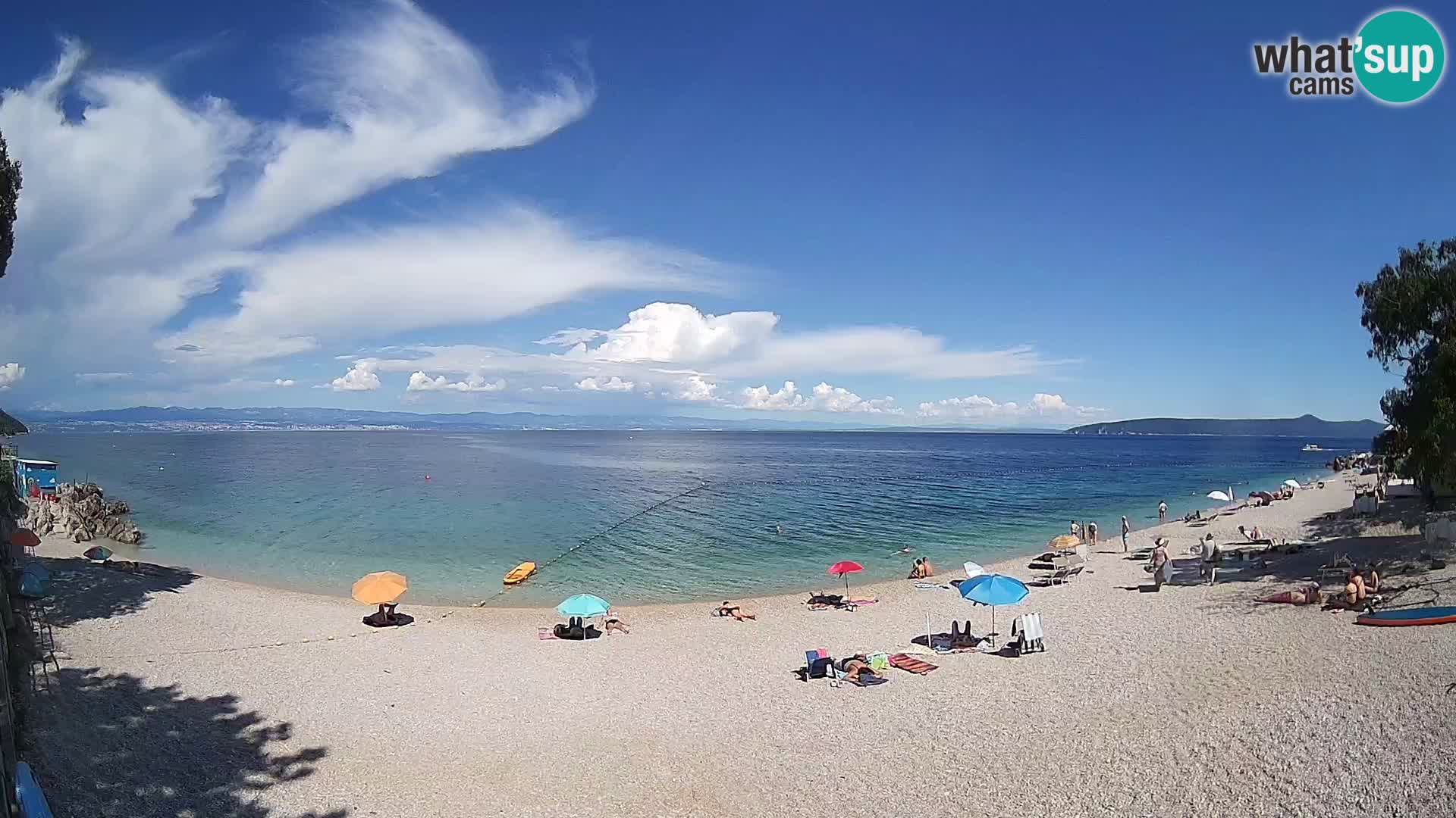 Webcam Sv. Ivan Strand | Mošćenička Draga