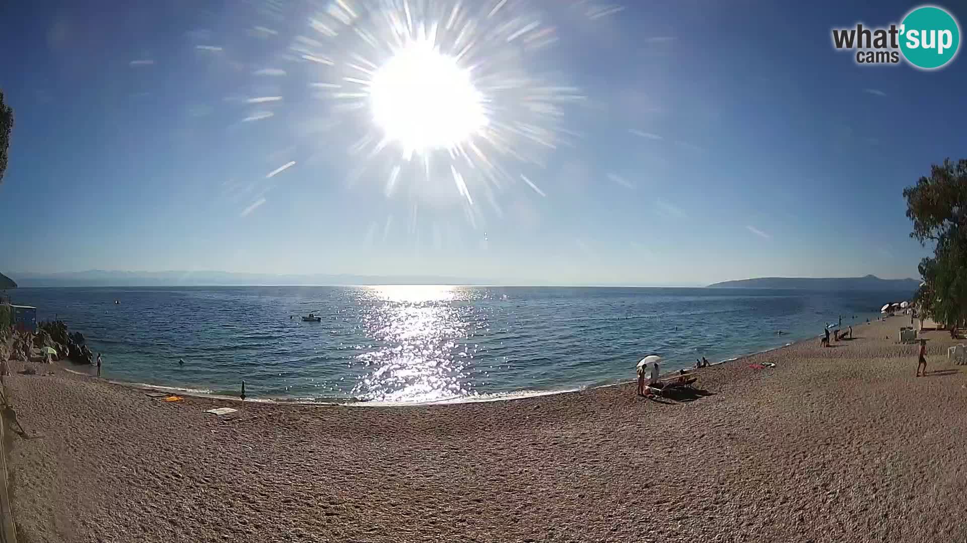 Web kamera plaža Sv. Ivan | Mošćenička Draga