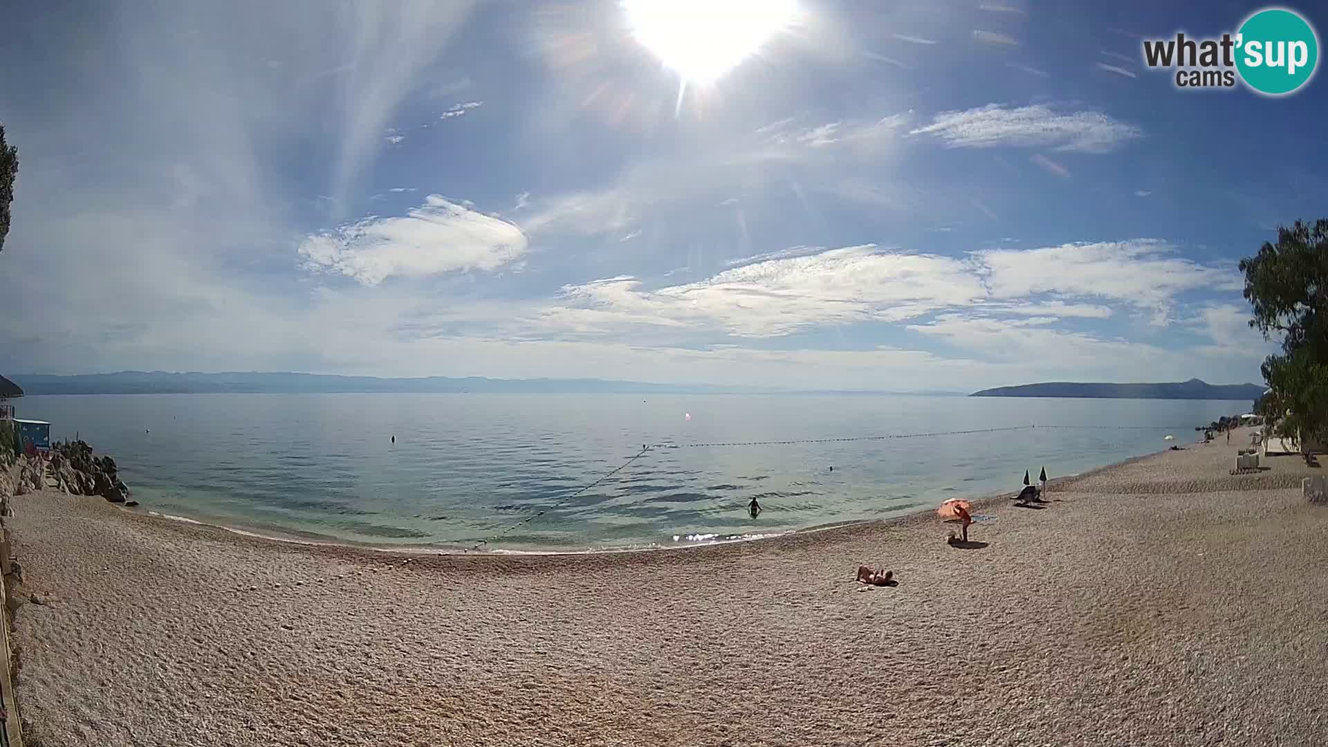 Webcam spiaggia Sv. Ivan | Draga di Moschiena