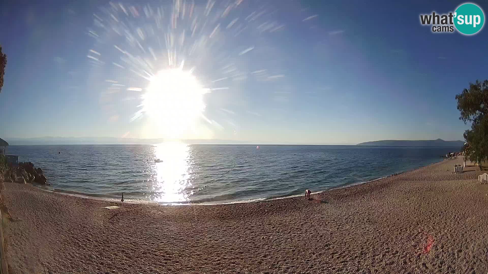 Webcam Sv. Ivan beach | Mošćenička Draga