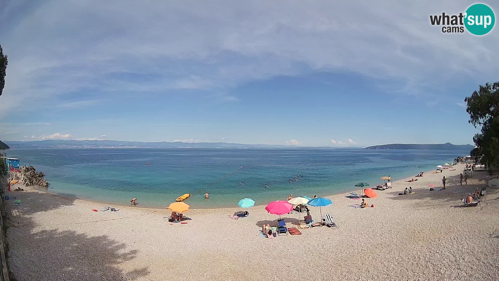 Livecam plage Sv. Ivan | Mošćenička Draga