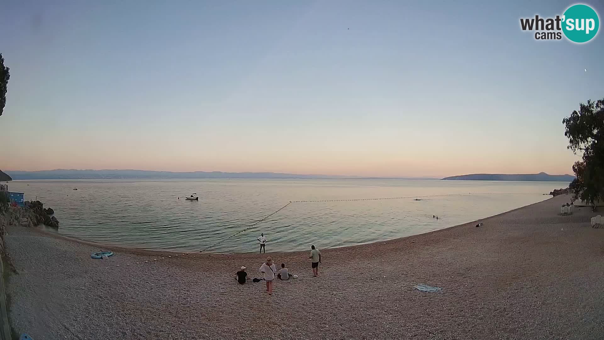 Webcam spiaggia Sv. Ivan | Draga di Moschiena