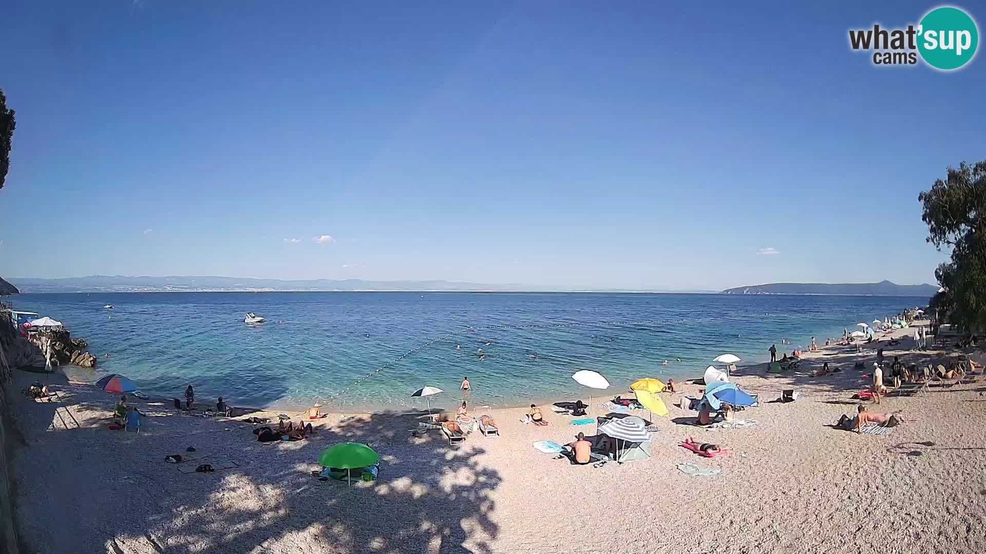 Webcam Sv. Ivan beach | Mošćenička Draga