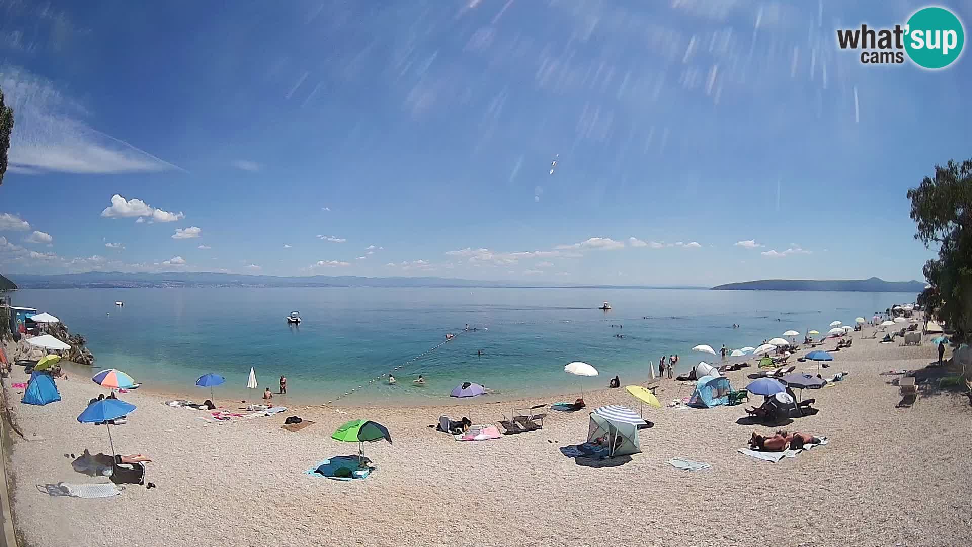 Webcam Sv. Ivan beach | Mošćenička Draga