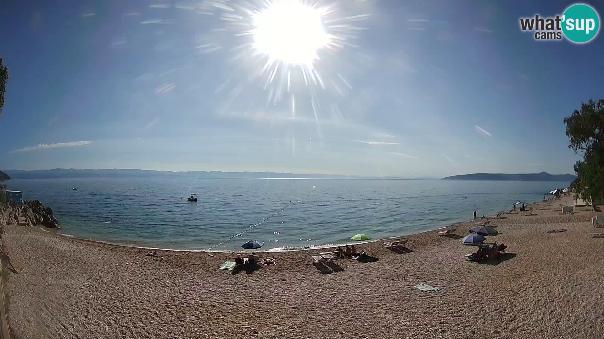 Webcam Sv. Ivan beach | Mošćenička Draga