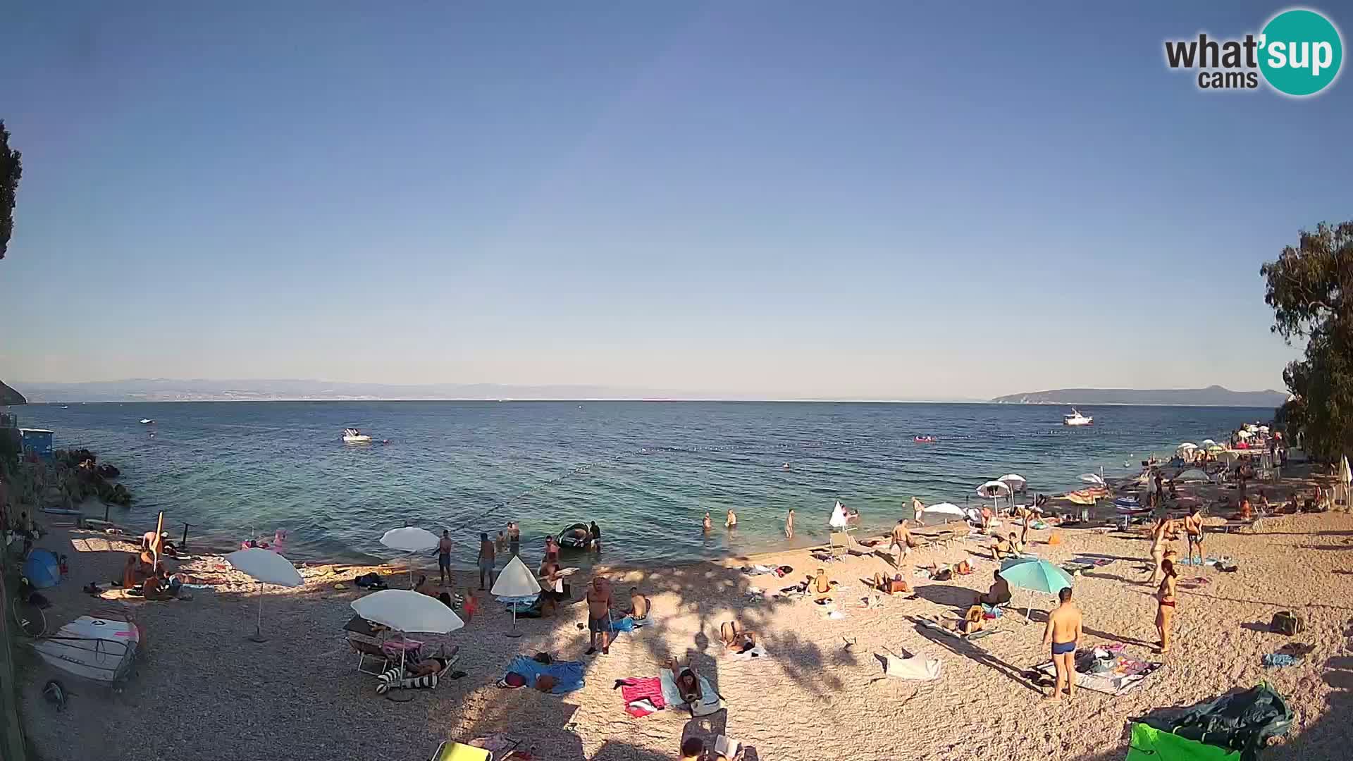 Webcam Sv. Ivan beach | Mošćenička Draga